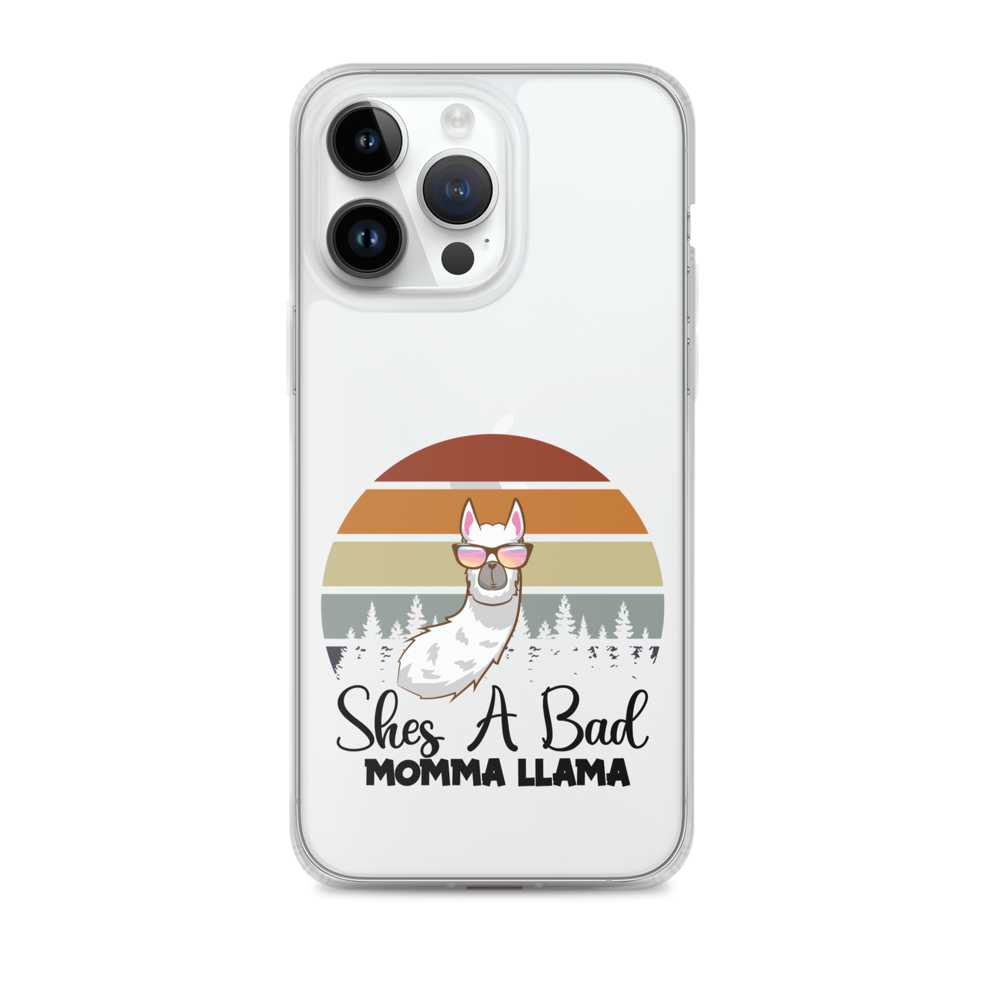 She's A Bad Momma Llama Clear Case for iPhone®