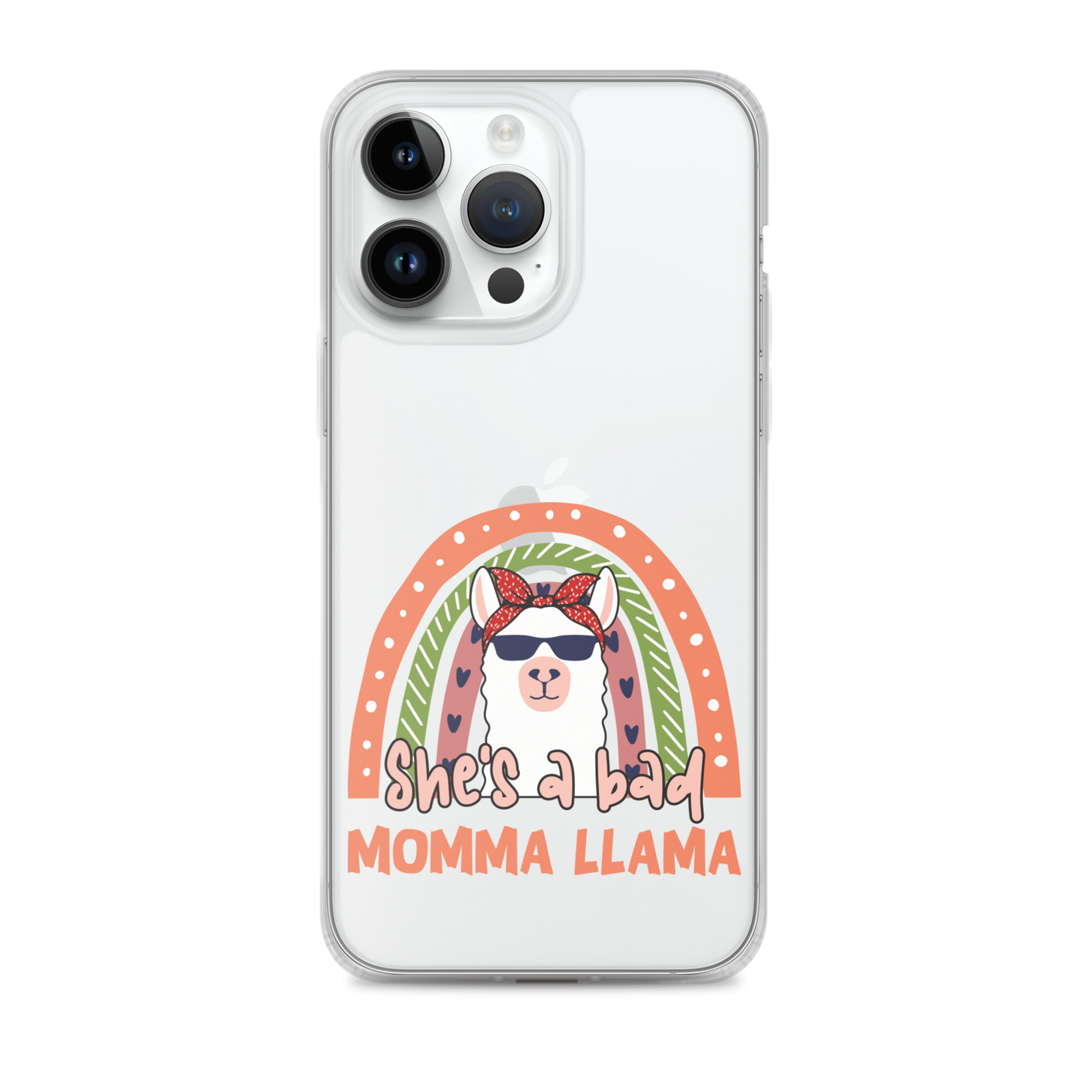 She's A Bad Momma Llama Clear Case for iPhone®