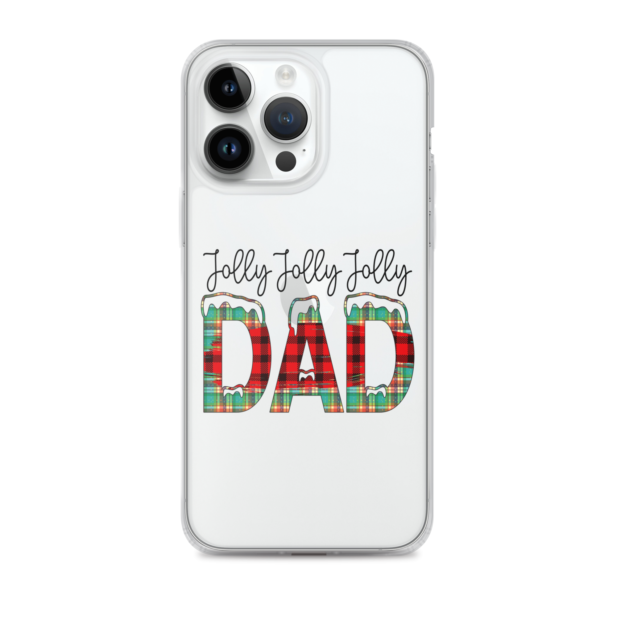 Jolly Jolly Jolly Dad Clear Case for iPhone®