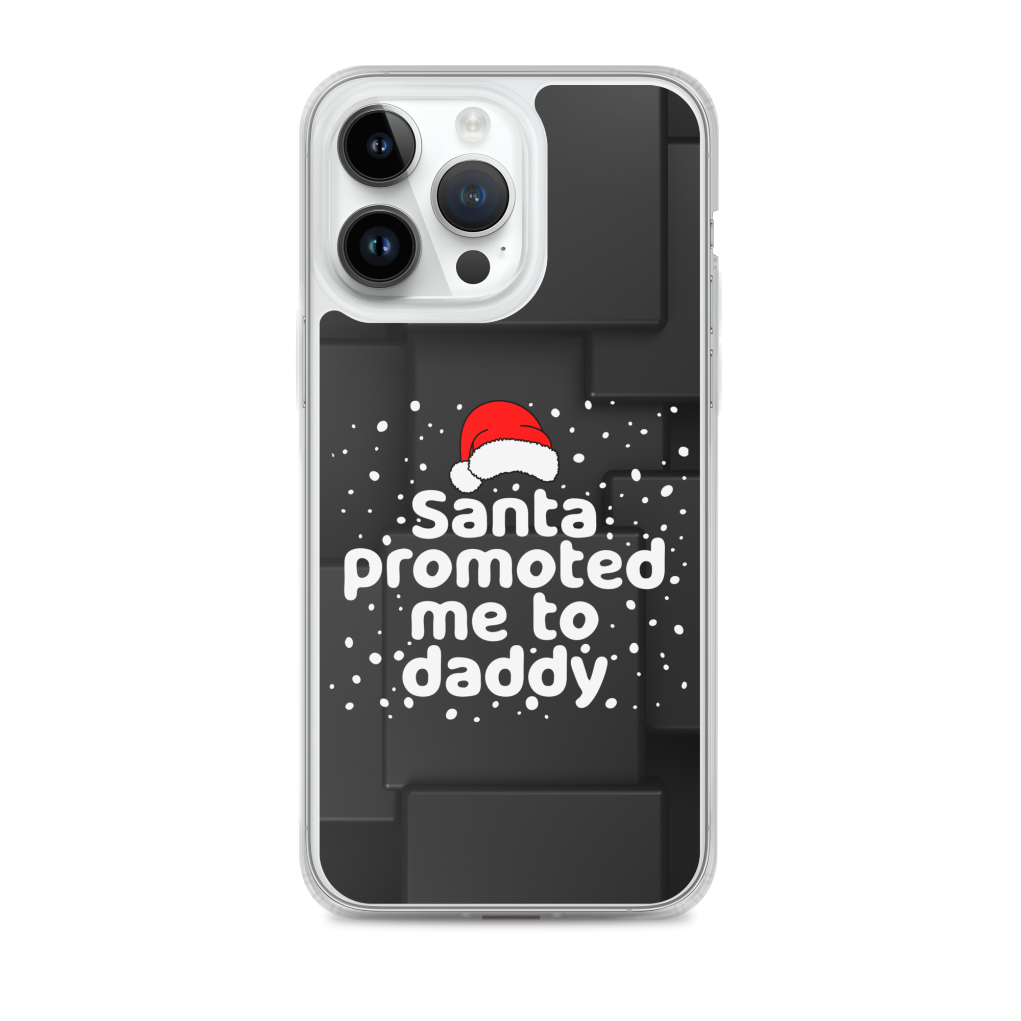 Santa Promoted Me To Dad Clear Case for iPhone®