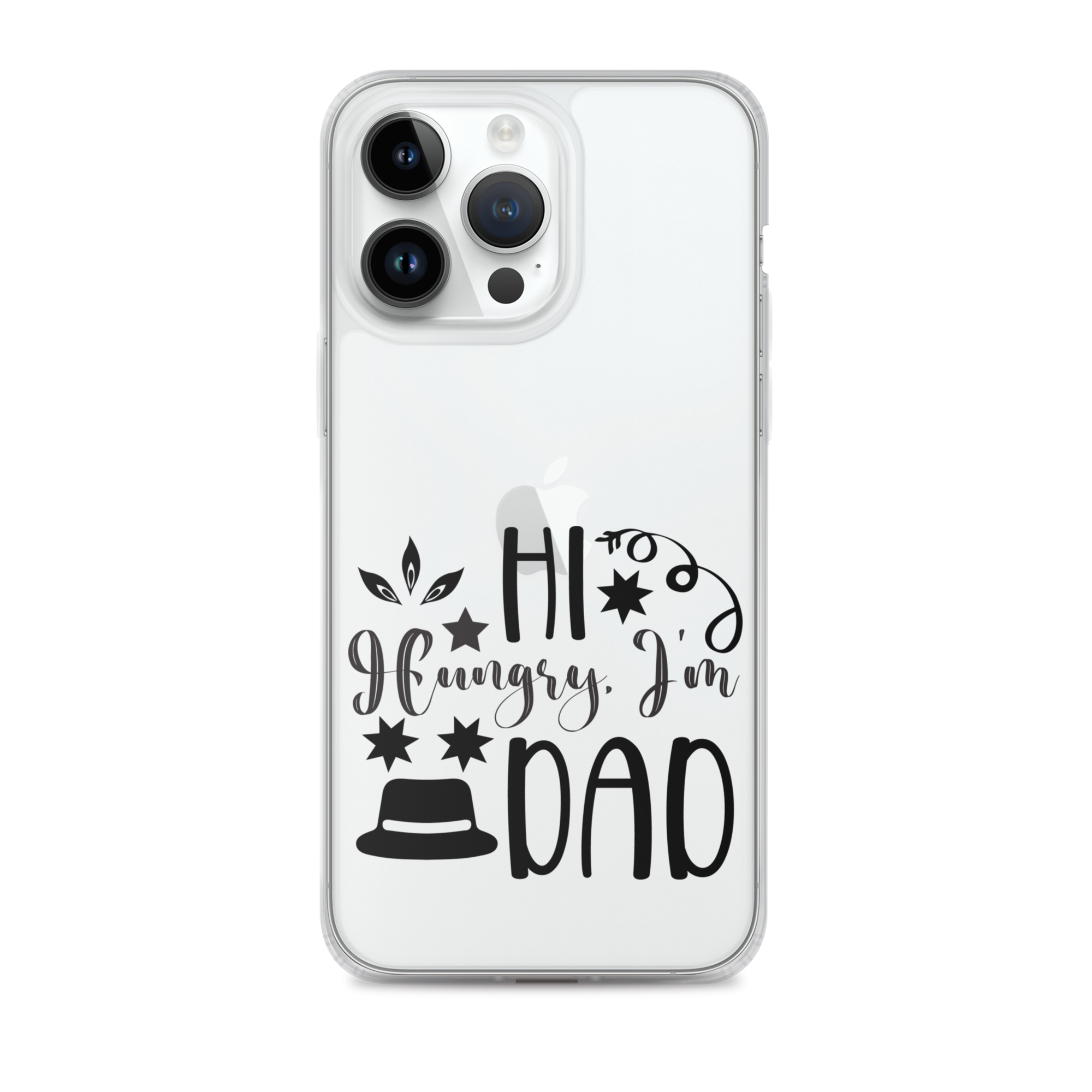 Hi, Hangry, I'm Dad. Clear Case for iPhone®