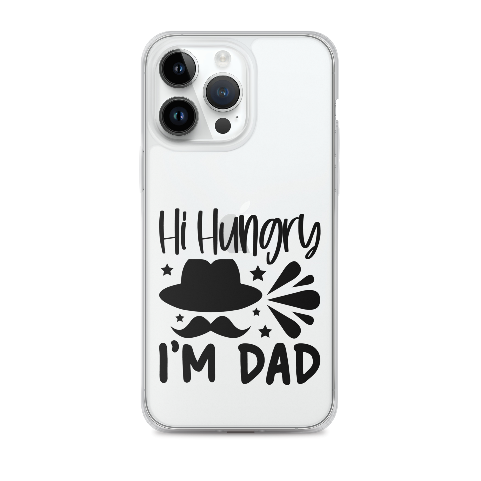 Hi, Hangry, I'm Dad. Clear Case for iPhone®