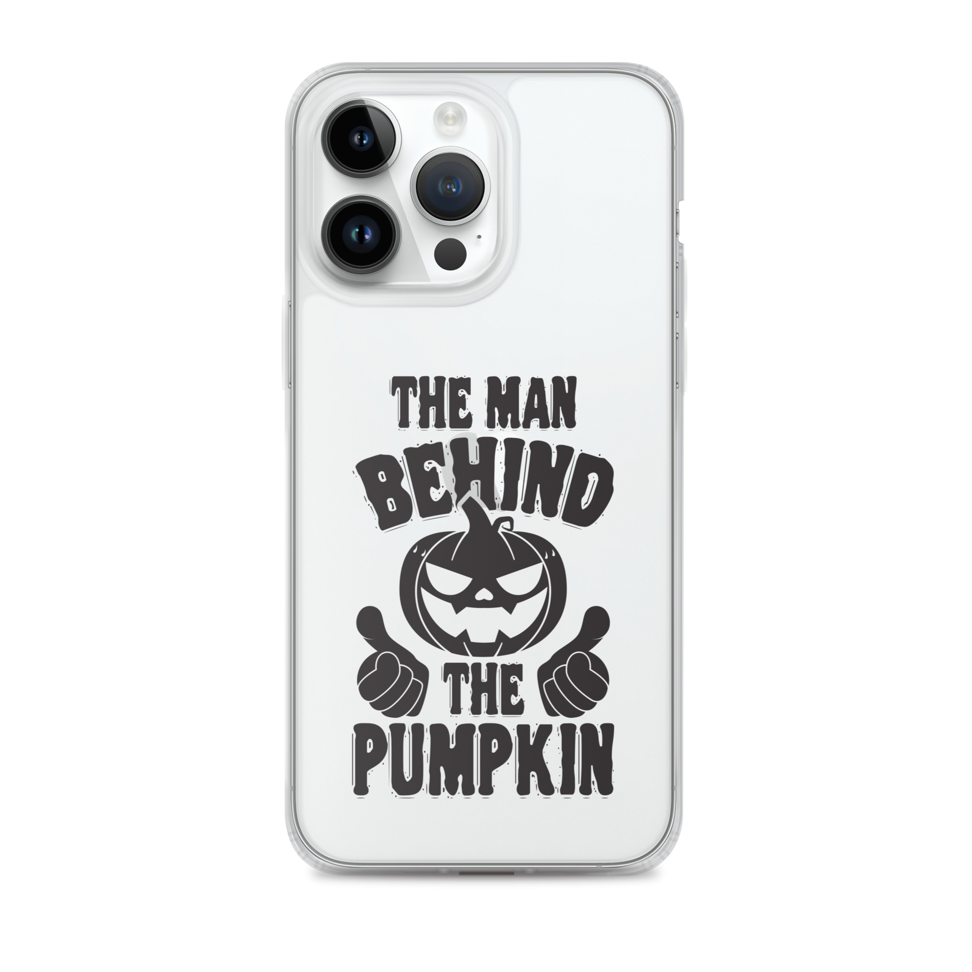 The Man Behind The Pumpkin Clear Case for iPhone®