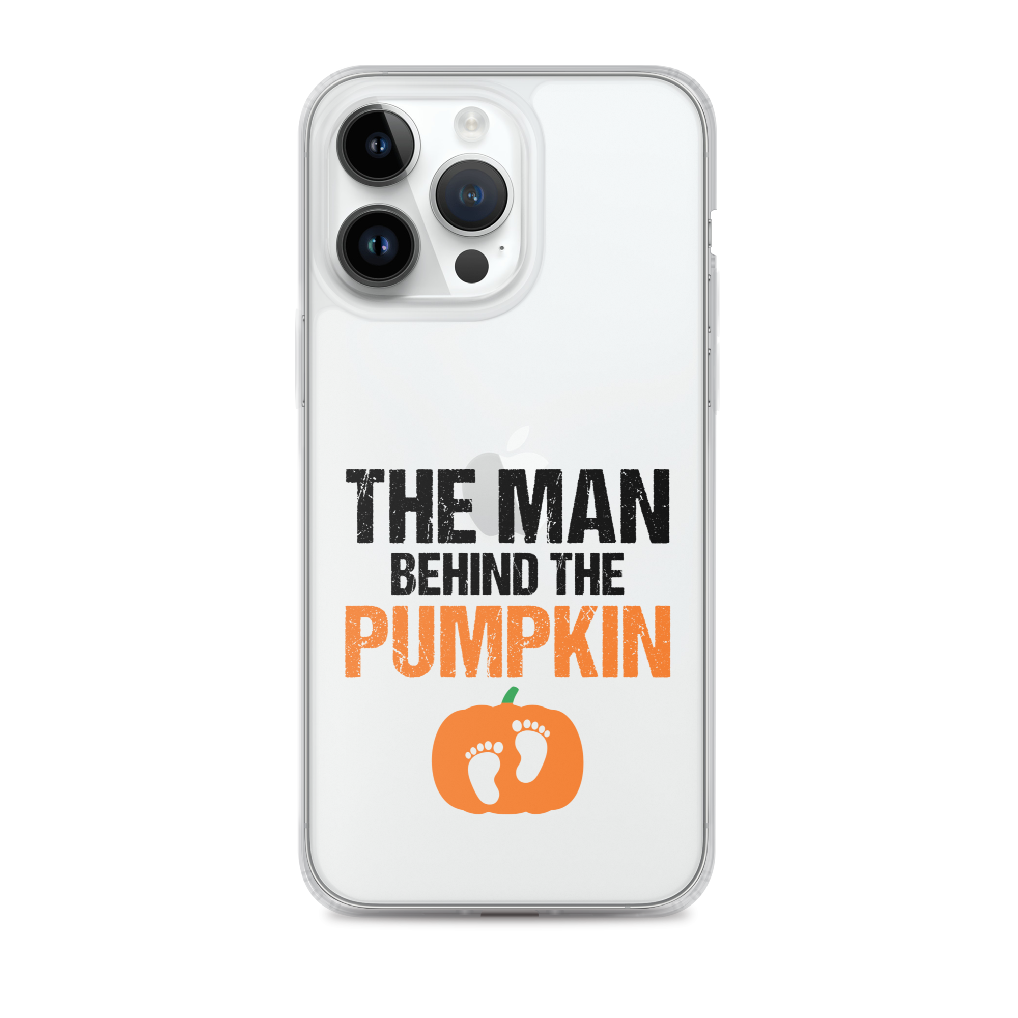 The Man Behind The Pumpkin Clear Case for iPhone®