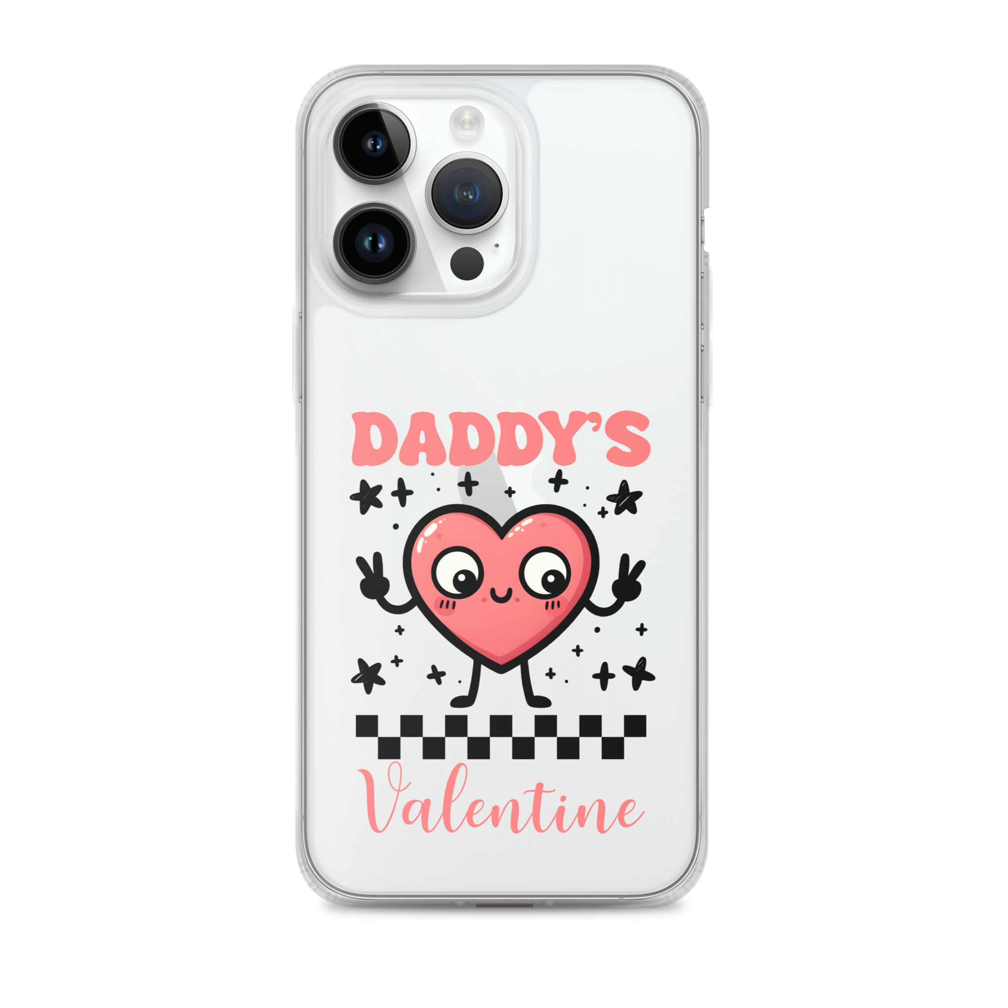 Daddy's Valentine Clear Case for iPhone®