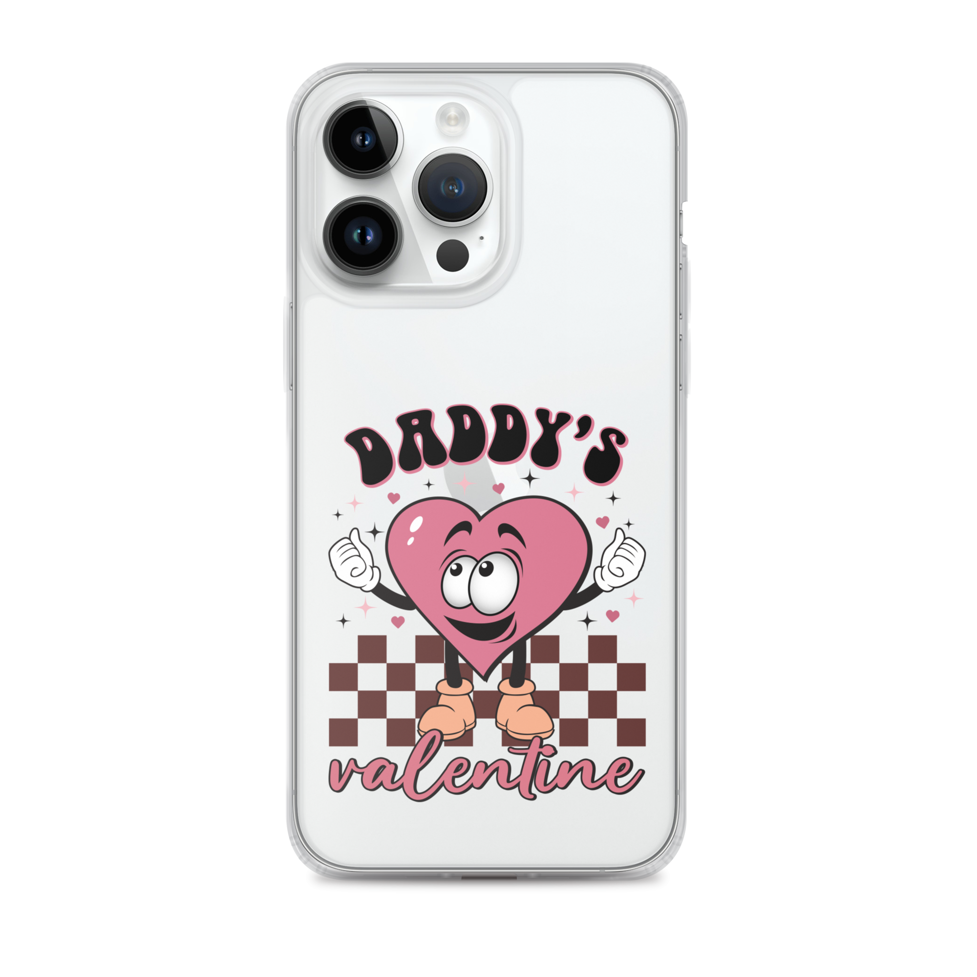 Daddy's Valentine Clear Case for iPhone®