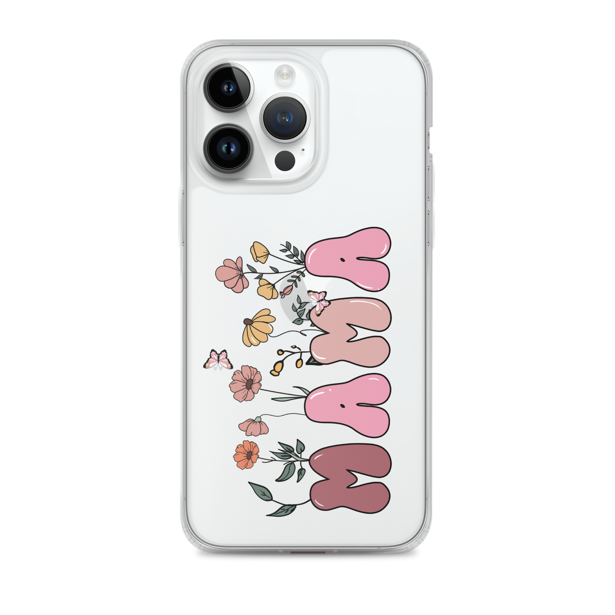 Floral Mama Clear Case for iPhone®