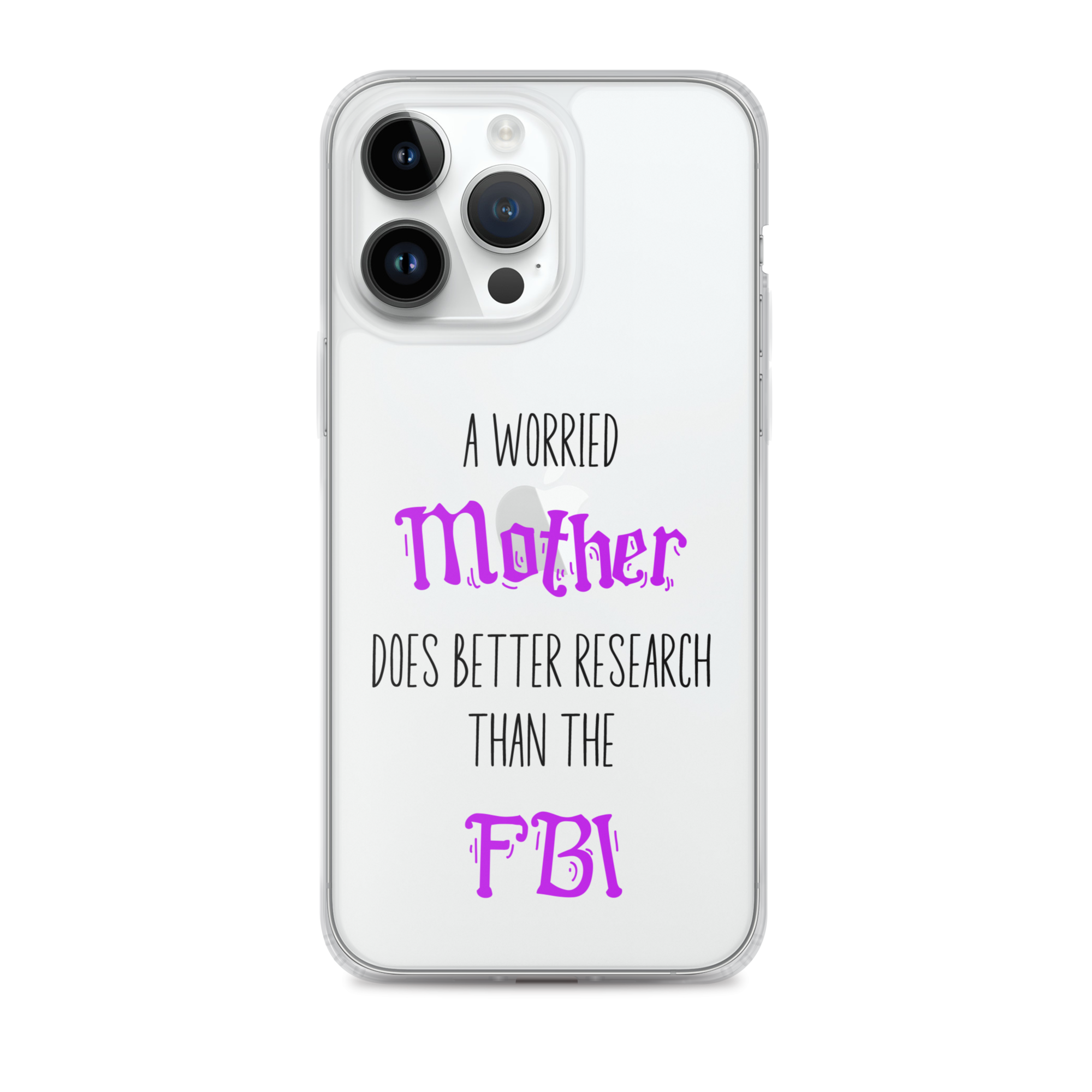 A Worried Mother Does Better Research Than The FBI Clear Case for iPhone®