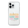 Always Read The Fine Print I'm Pregnant Clear Case for iPhone®