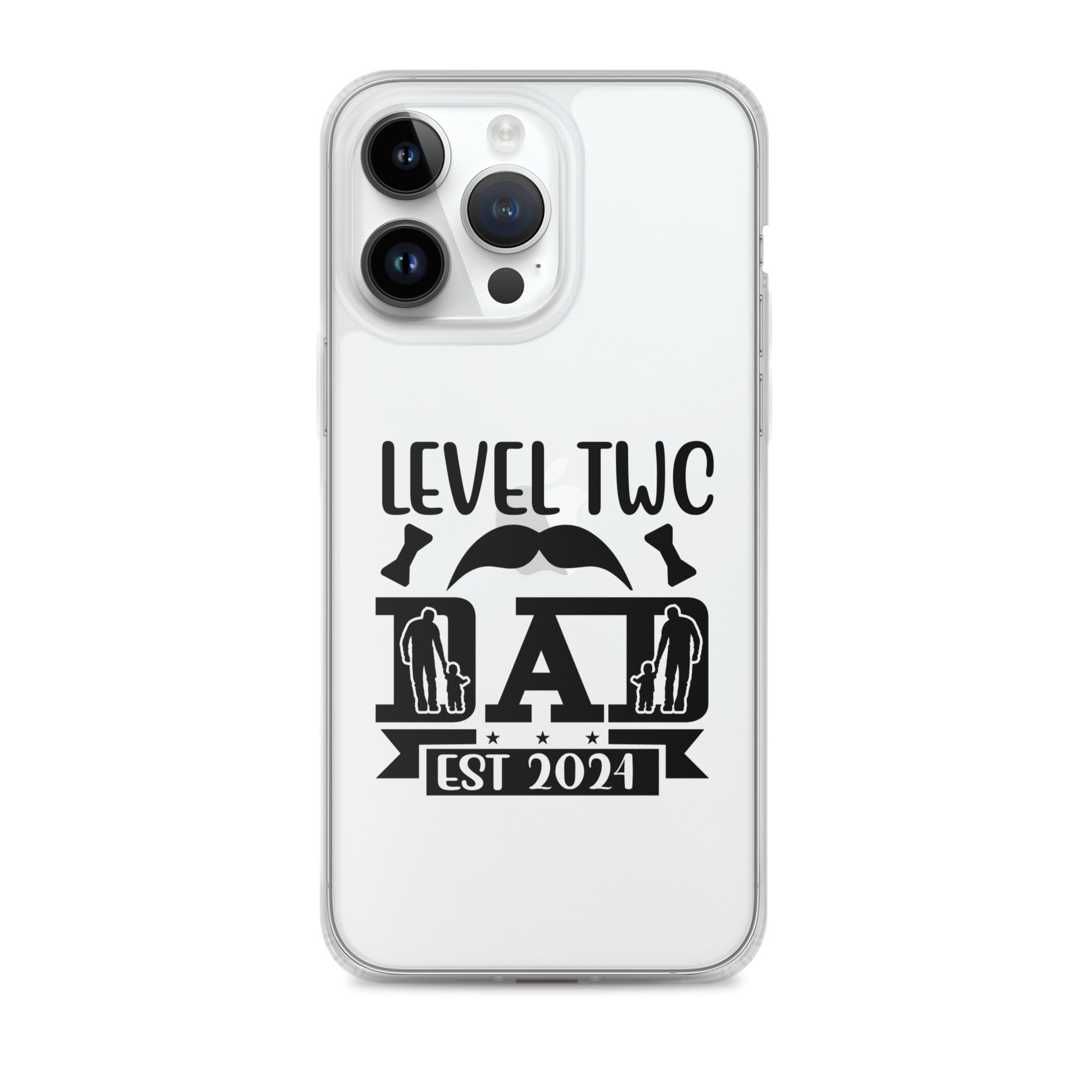 Level Two Dad Est. 2024 Clear Case for iPhone®