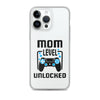 Mom Level Unlocked Clear Case for iPhone®