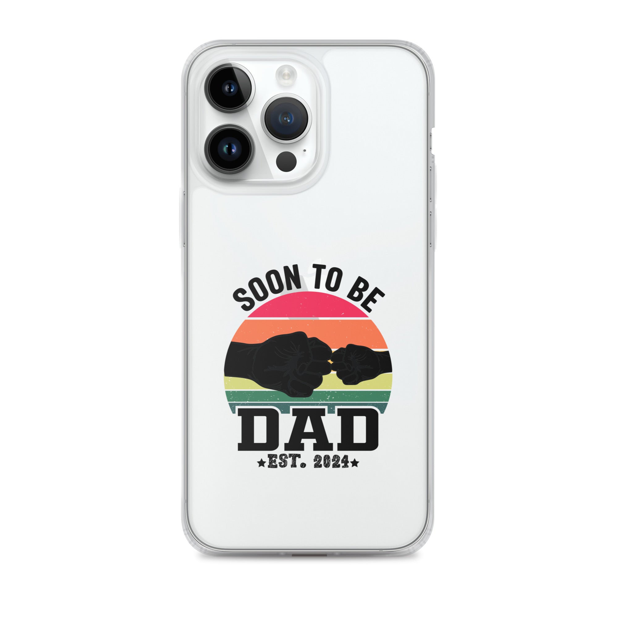 Soon To Be Dad Est. 2024 Clear Case for iPhone®