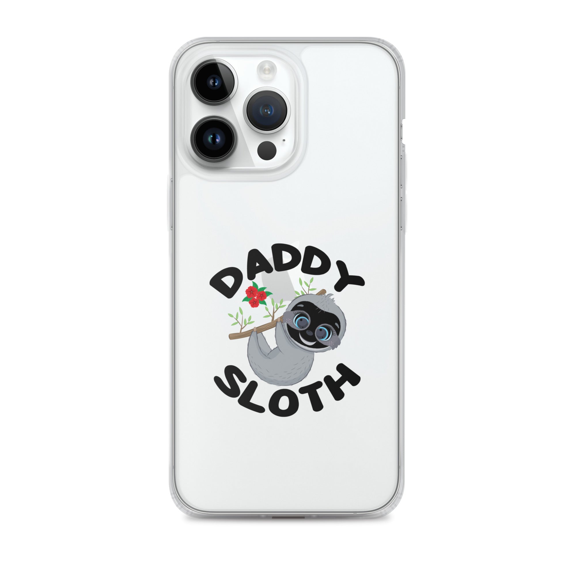 Daddy Sloth Clear Case for iPhone®