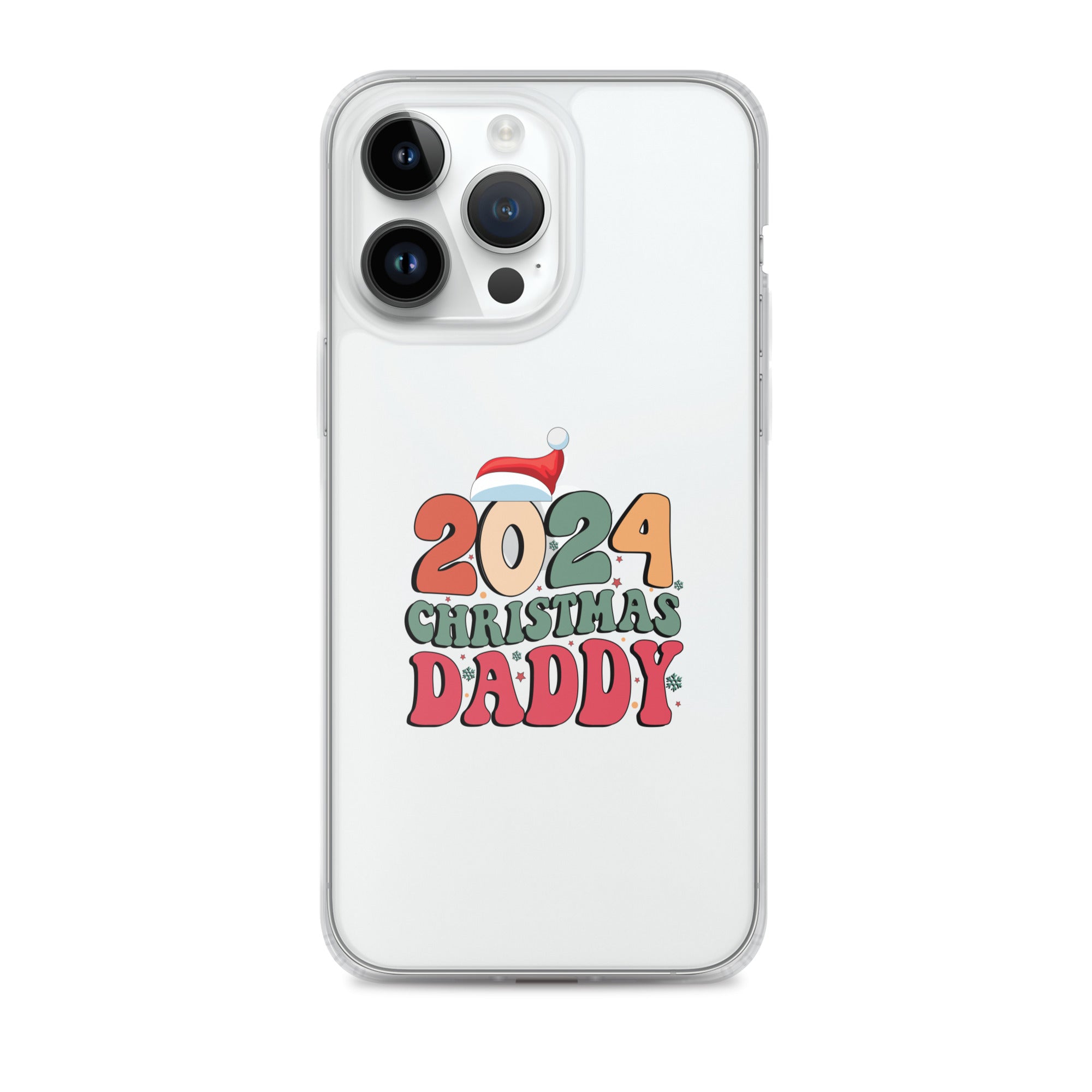 2024 Christmas Daddy Clear Case for iPhone®