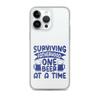 Surviving Fatherhood One Beer At A time Clear Case for iPhone®