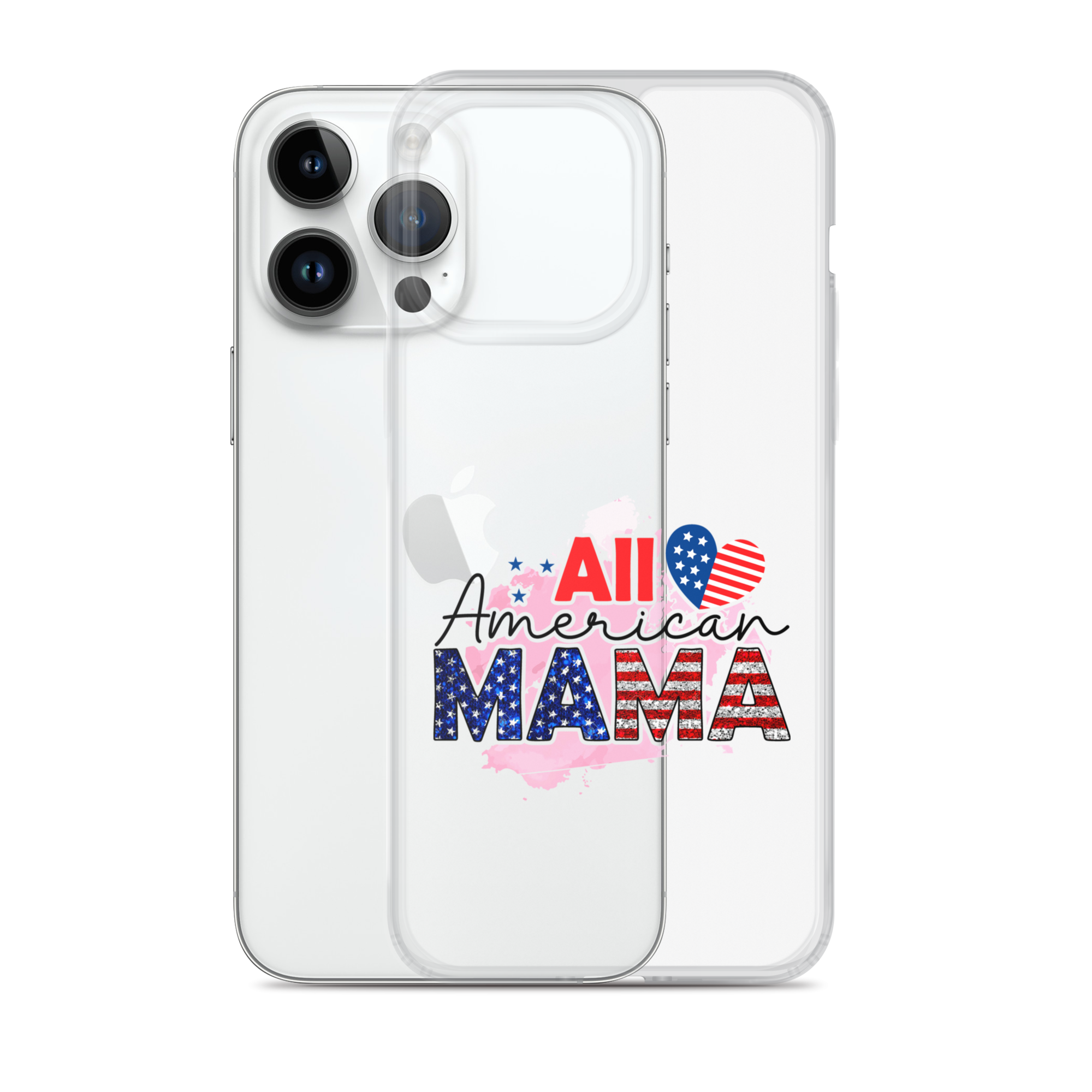 All American Mama Clear Case for iPhone®