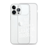 All Mama Wants Is A Silent Night Clear Case for iPhone®