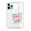 All Mama Wants Is A Silent Night Clear Case for iPhone®