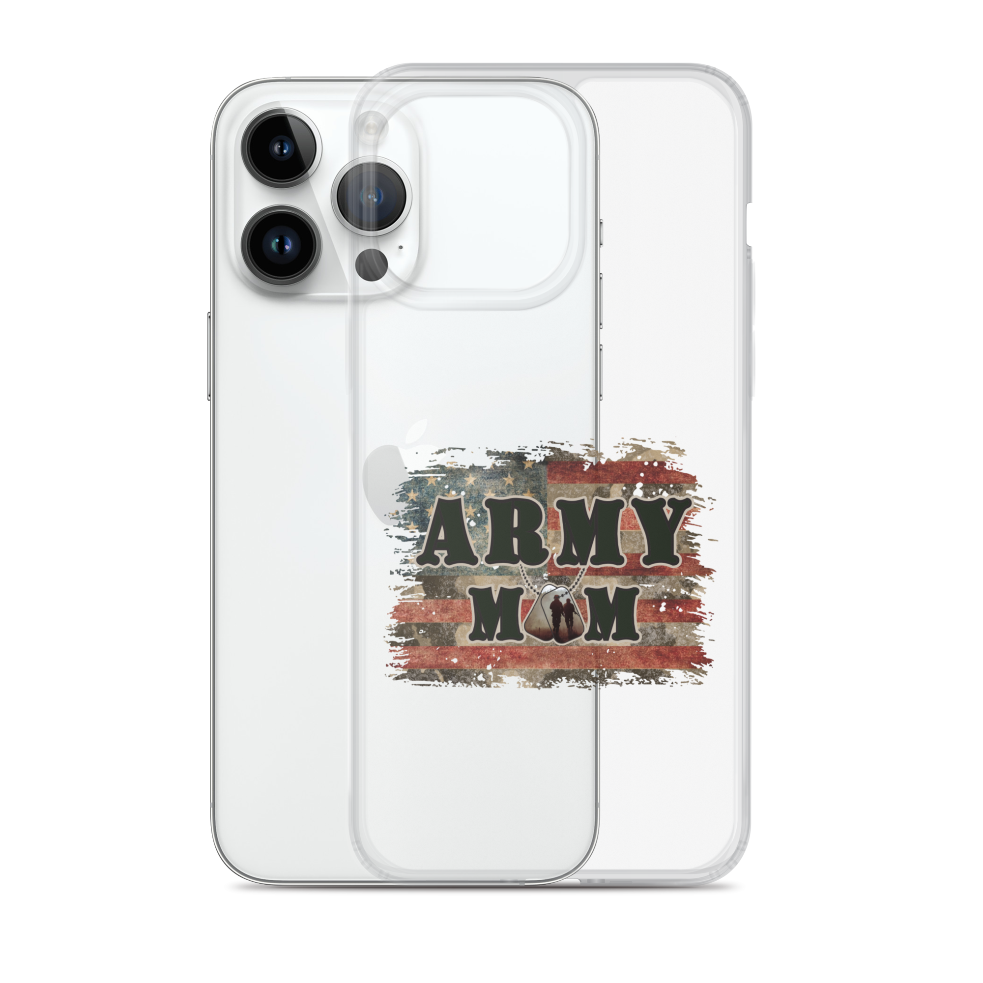 Army Mom Clear Case for iPhone®