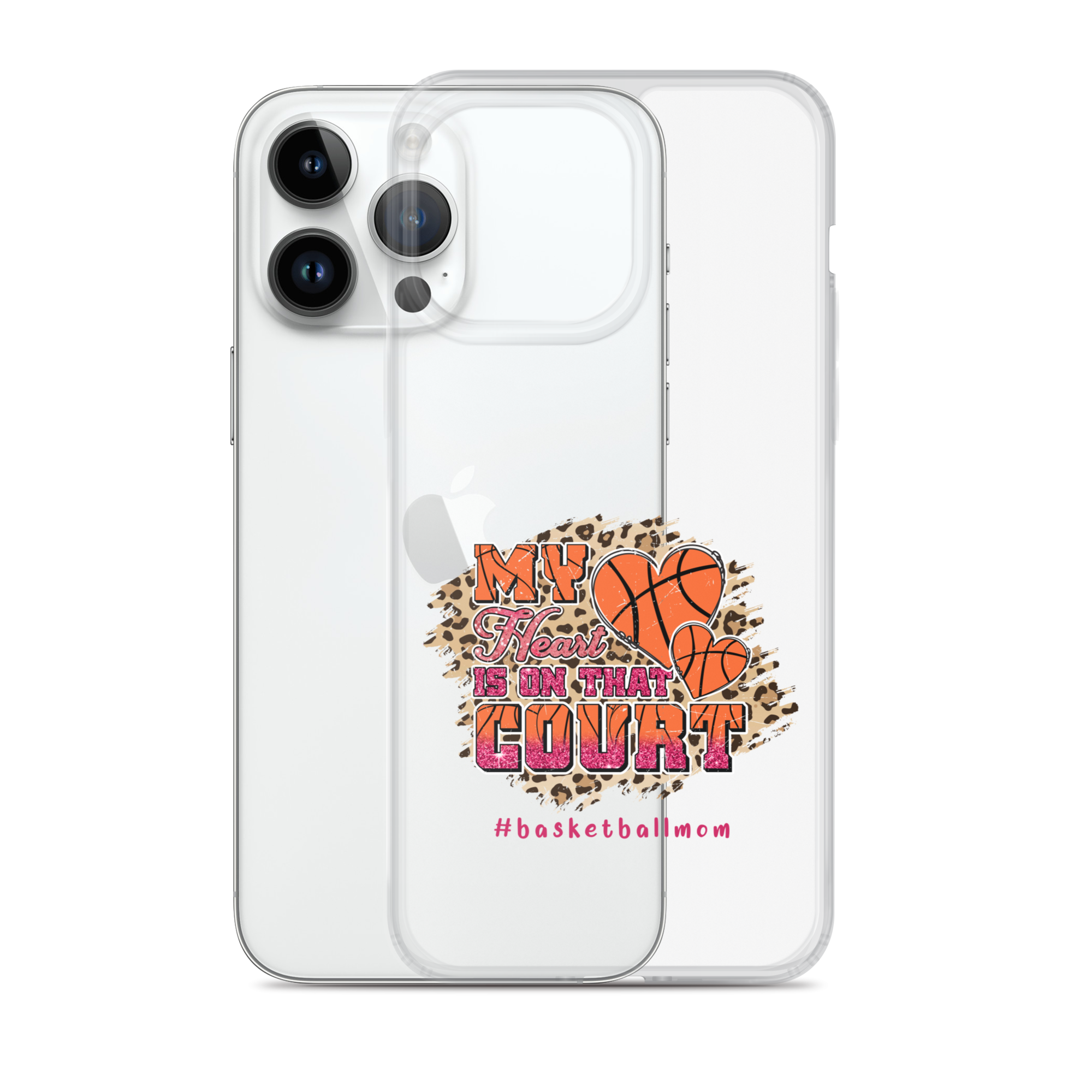 My Heart Is On That Court Clear Case for iPhone®