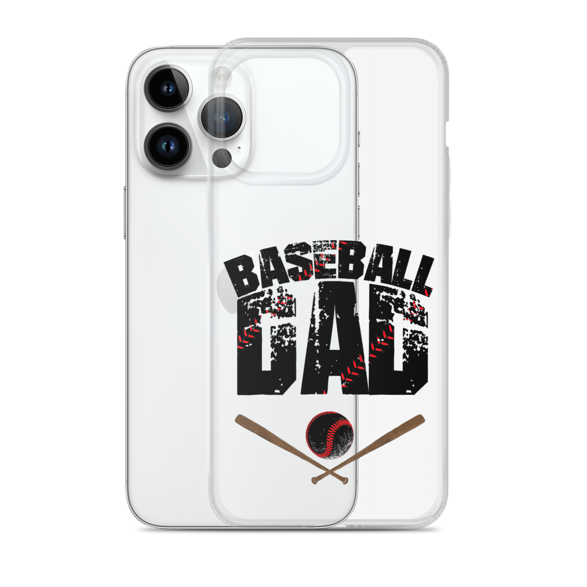 Baseball Dad Clear Case for iPhone®