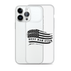 Best Dad Ever American Flag Clear Case for iPhone®