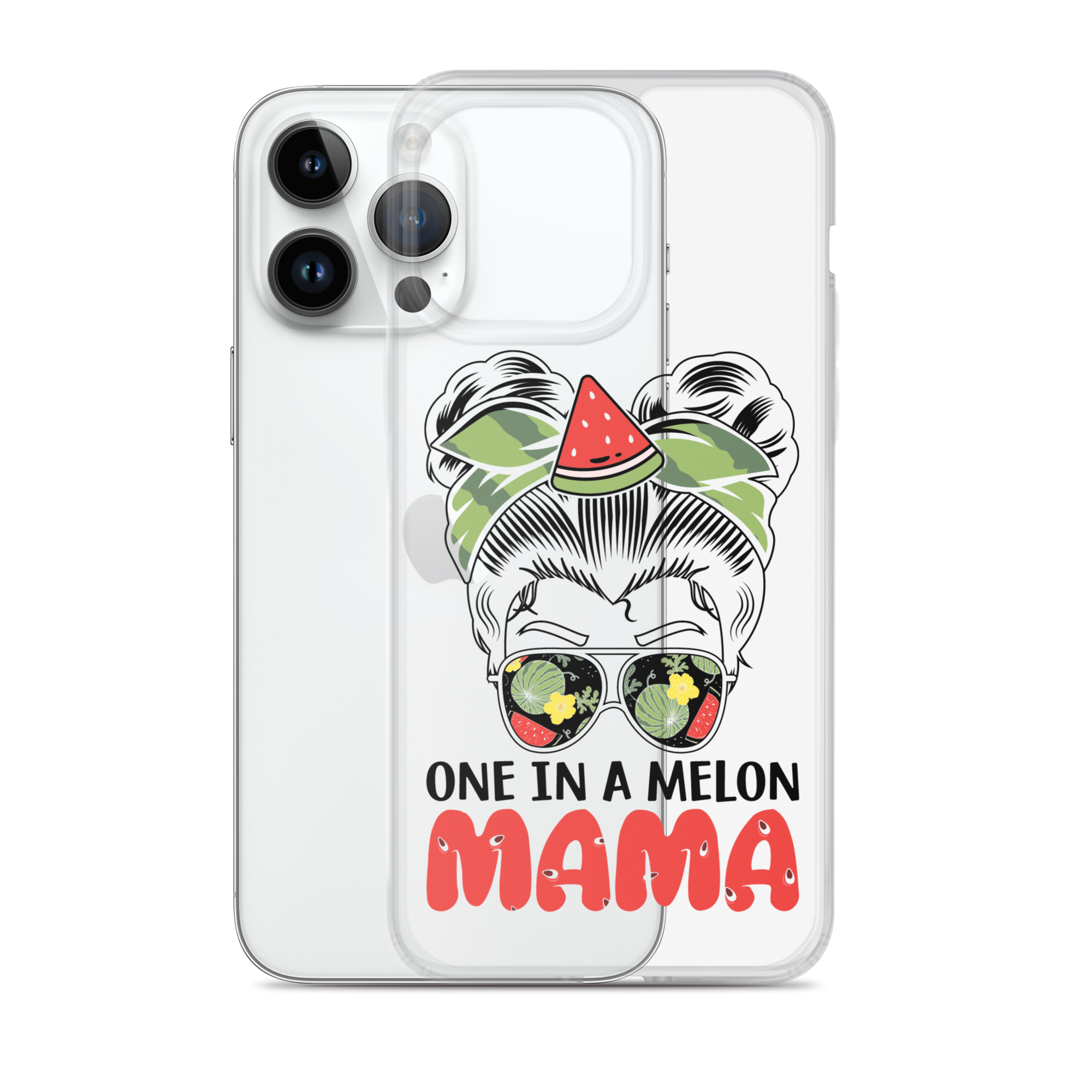 One In A Melon Mama Clear Case for iPhone®