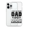 I Have Two Titles Dad And Papaw And I Rock Them Both Clear Case for iPhone®