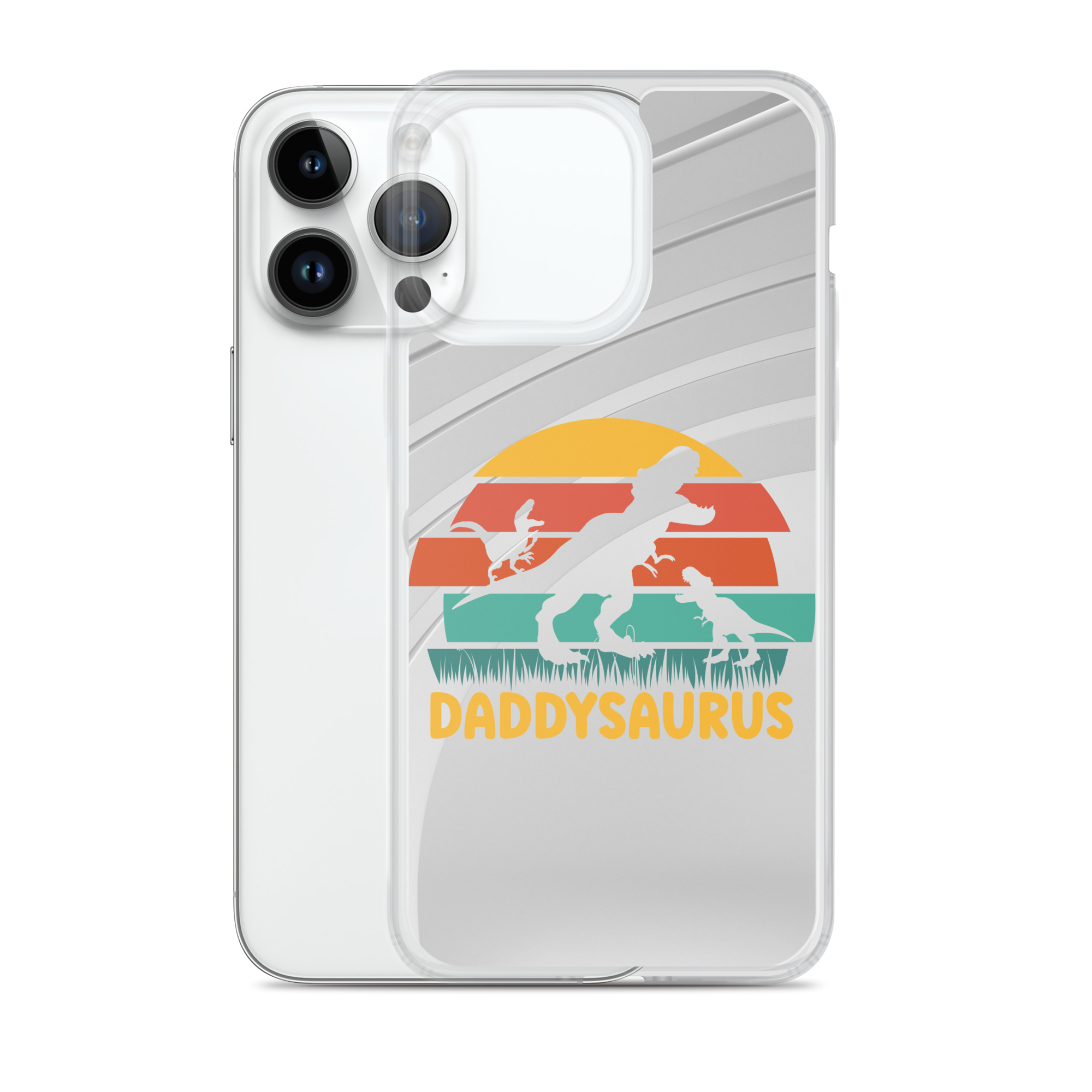 Daddysaurus Clear Case for iPhone®