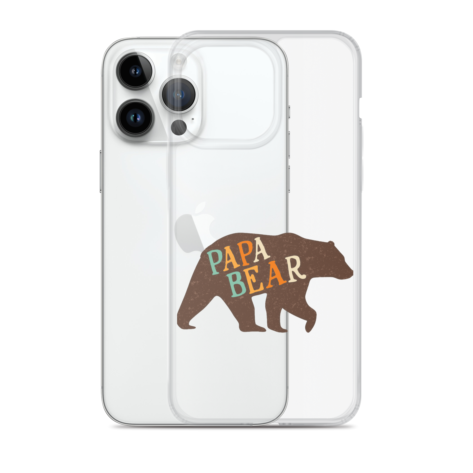 Papa Bear Clear Case for iPhone®