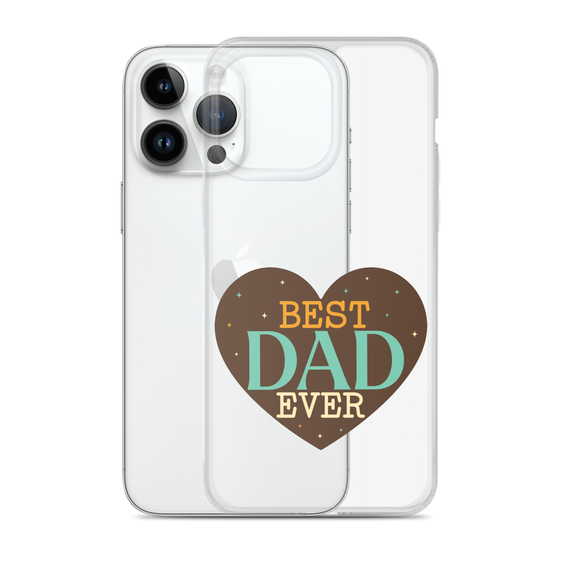 Best Dad Ever Clear Case for iPhone®