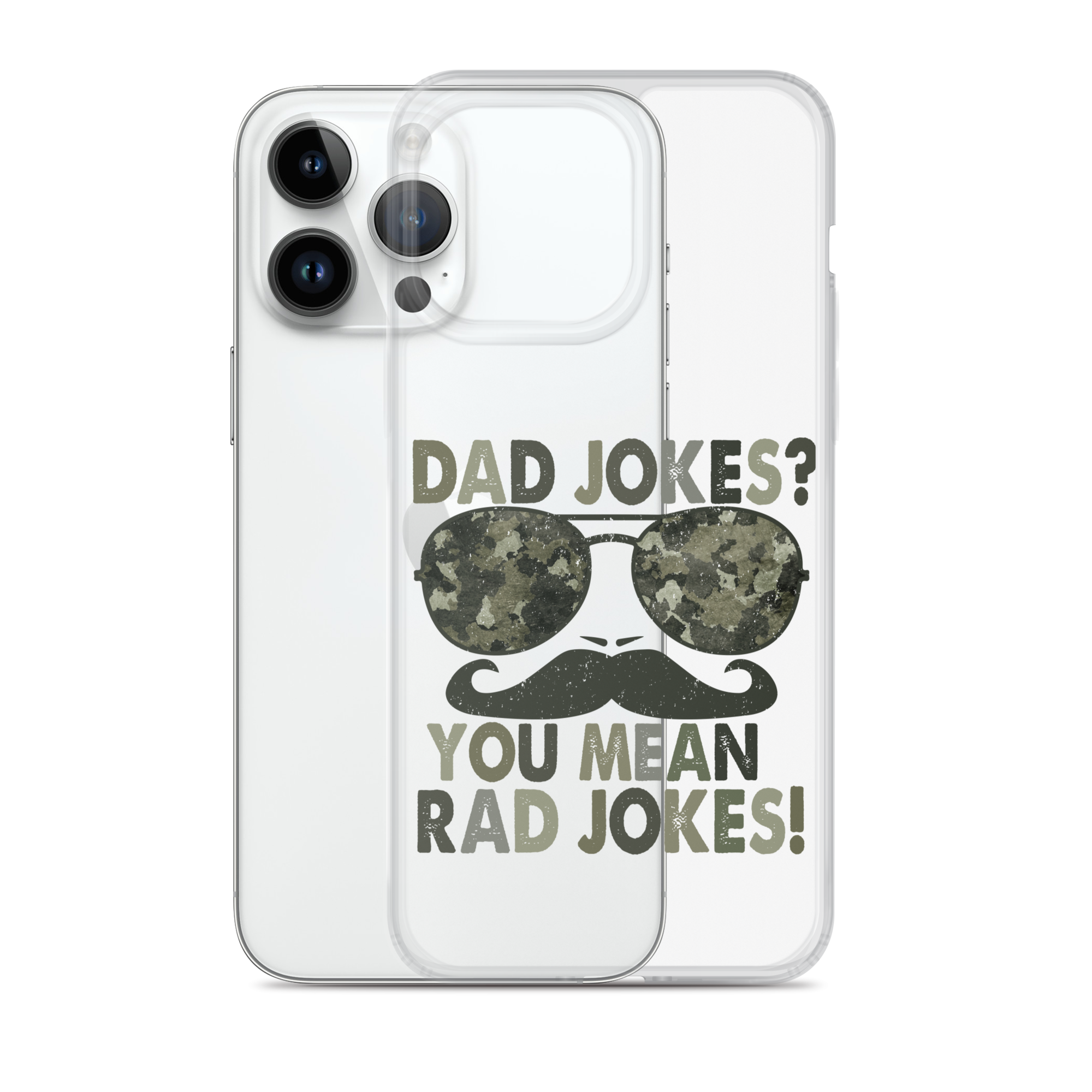 Dad Jokes? You Mean Rad Jokes Clear Case for iPhone®