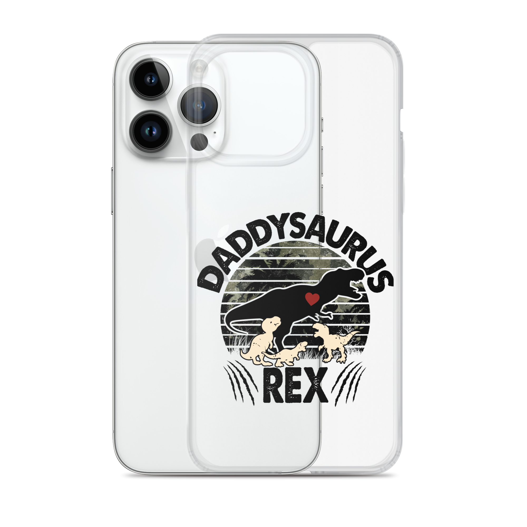 Daddysaurus Rex Clear Case for iPhone®