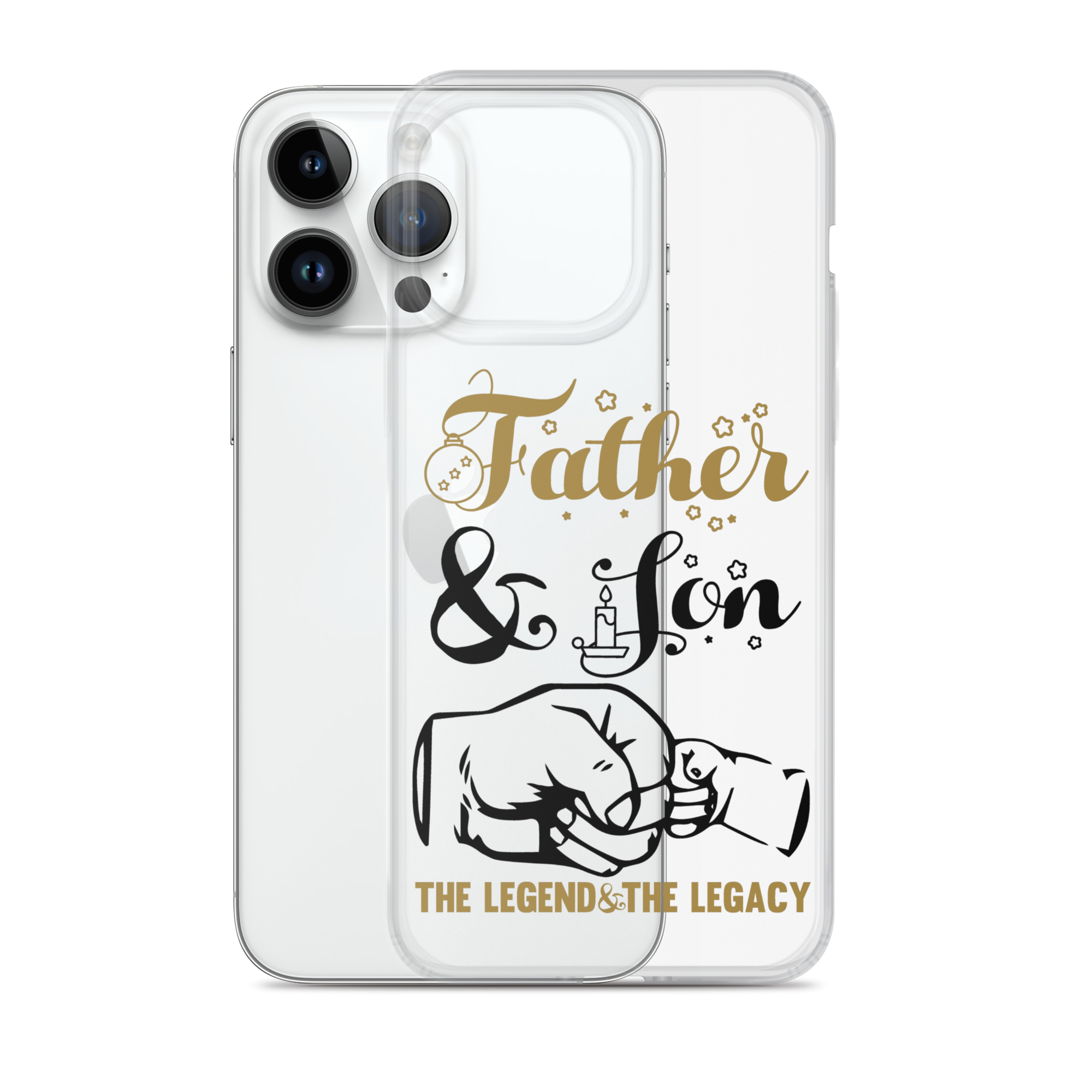 Father And Son The Legend And The Legacy Clear Case for iPhone®