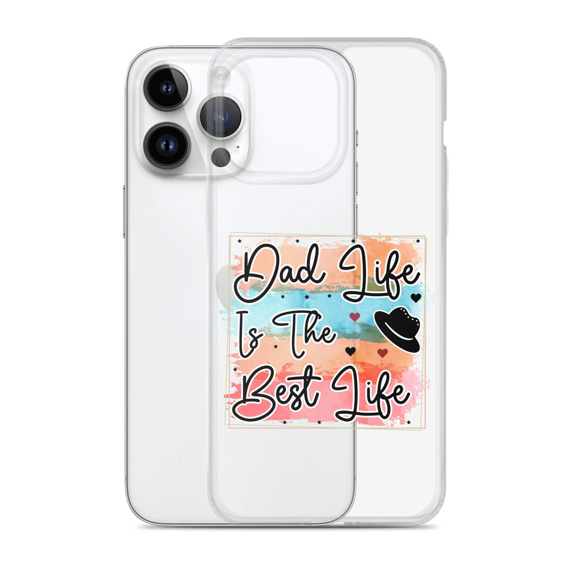 Dad Life Is The Best Life Clear Case for iPhone®