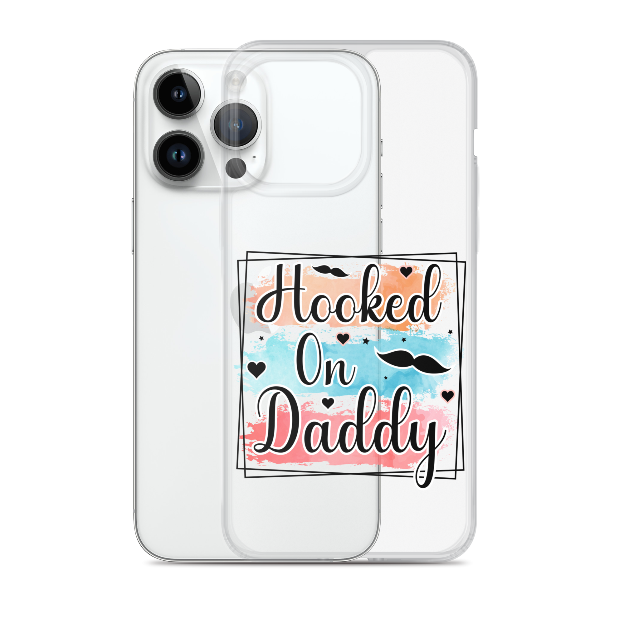 Hooked On Daddy Clear Case for iPhone®