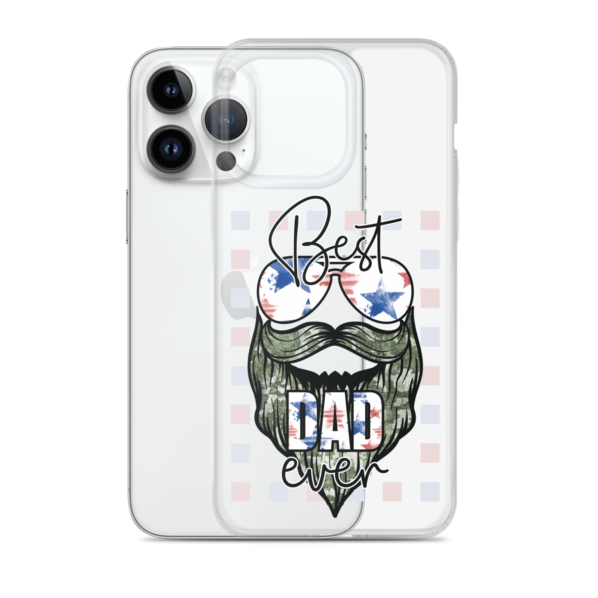 Best Dad Ever Clear Case for iPhone®