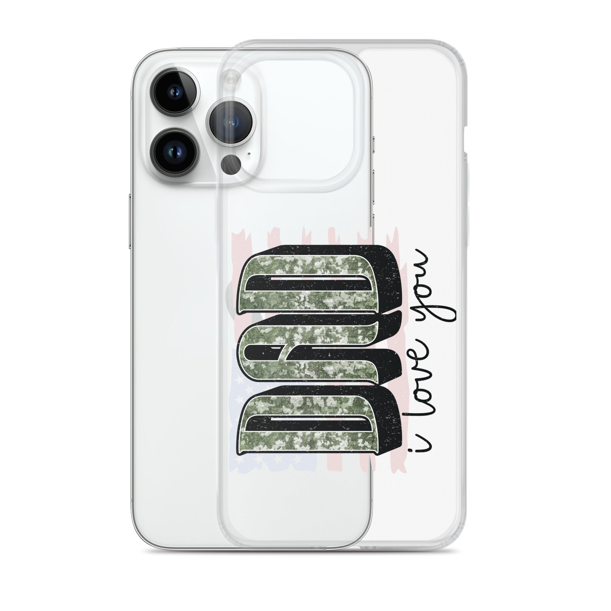 Dad I Love You Clear Case for iPhone®