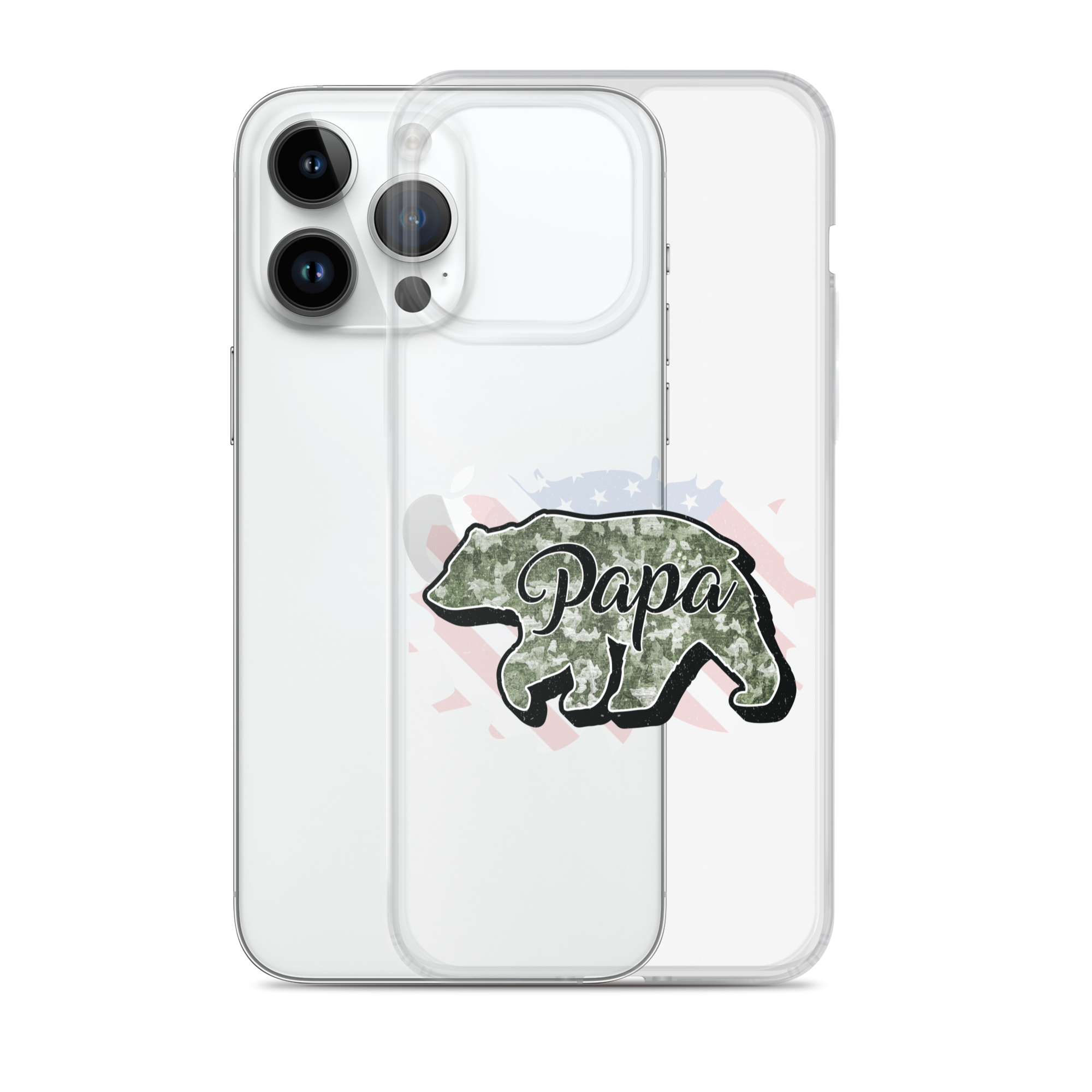 Bear Papa Clear Case for iPhone®