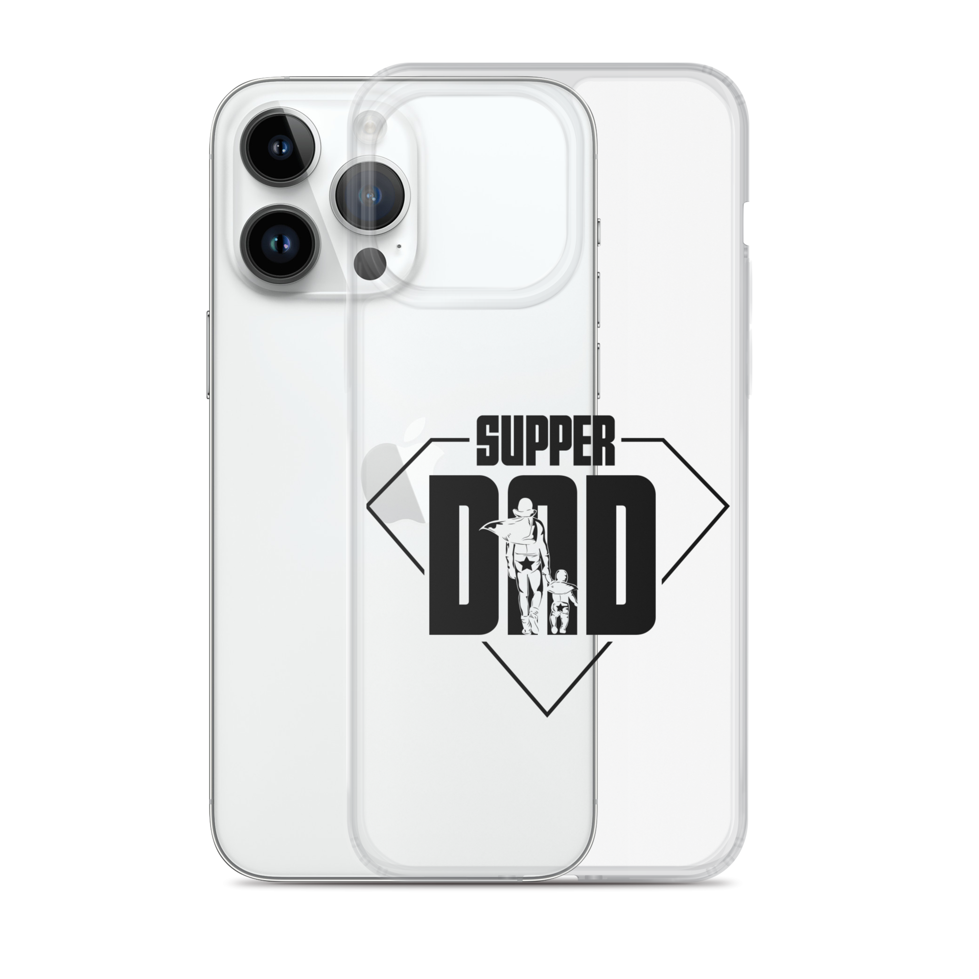 Super Dad Clear Case for iPhone®