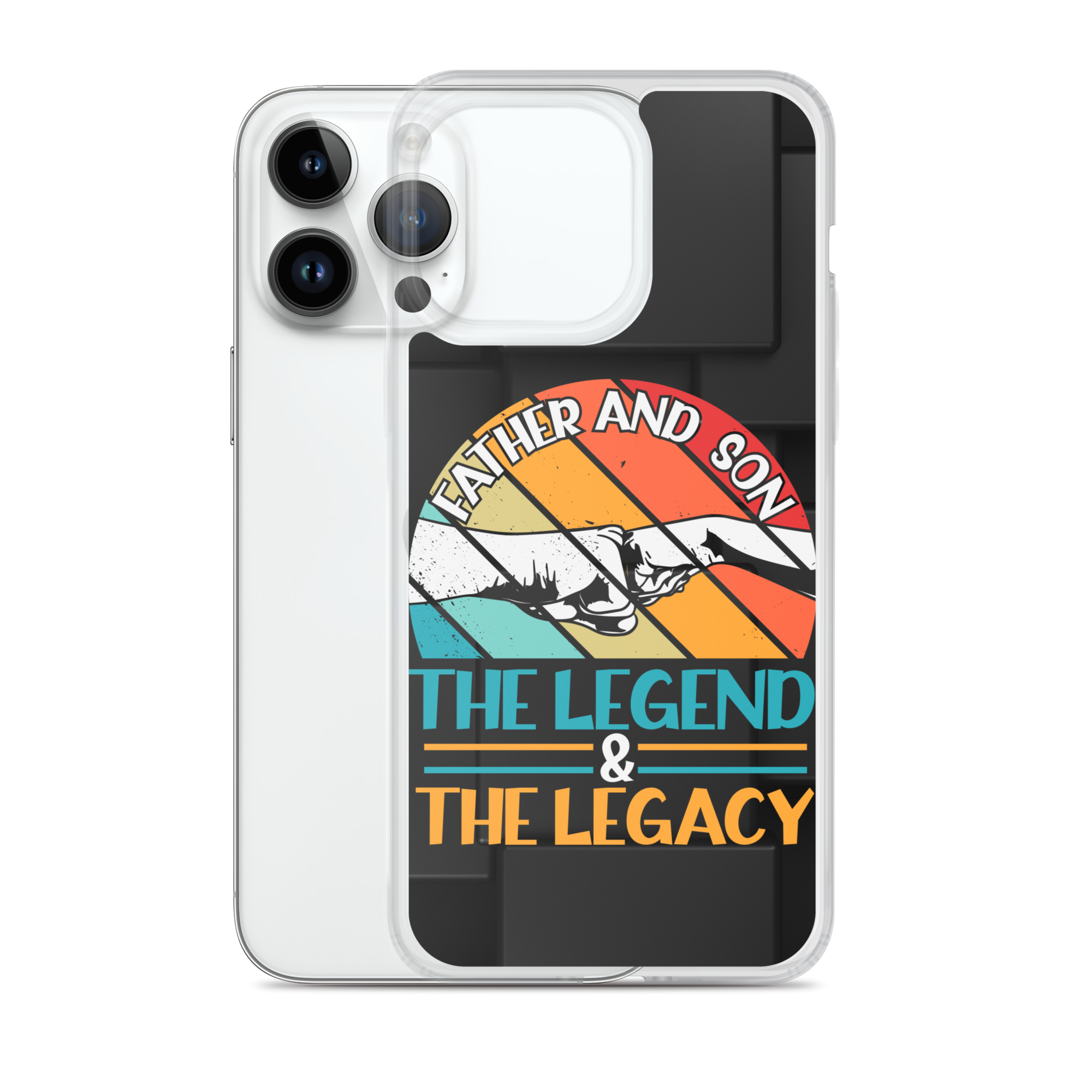 Father And Son The Legend And The Legacy Clear Case for iPhone®