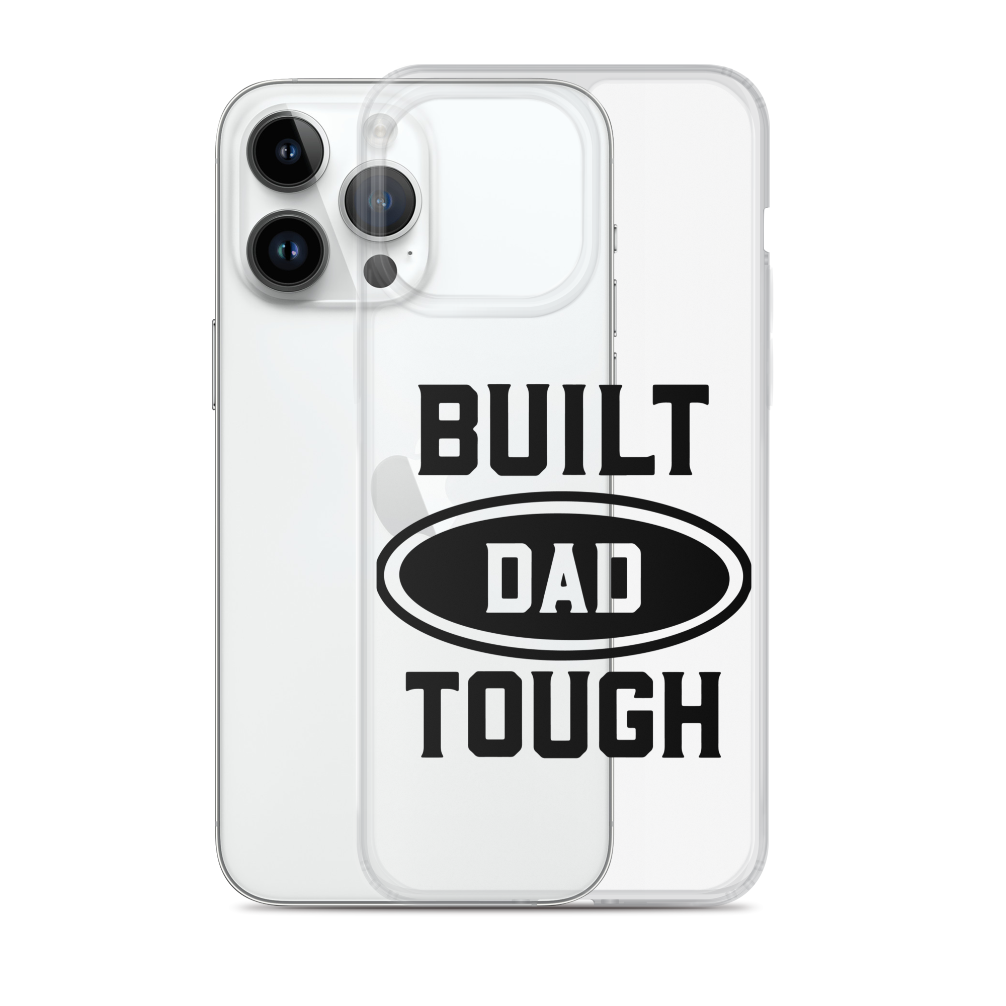 Built Dad Tough Clear Case for iPhone®