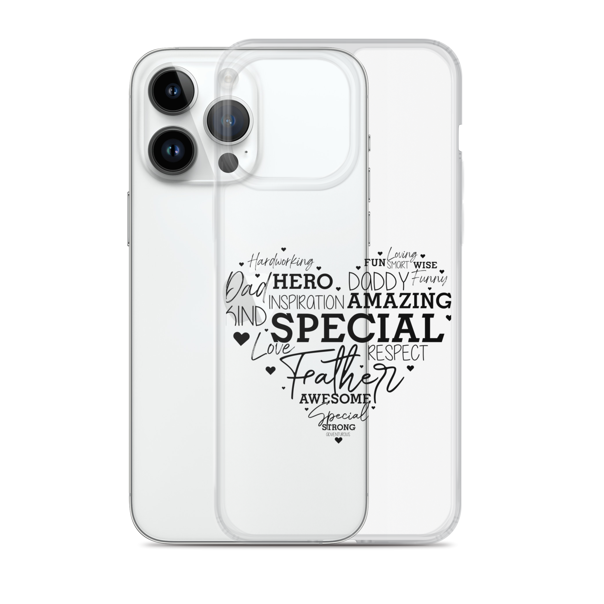 Father Special Hero Amazing Clear Case for iPhone®