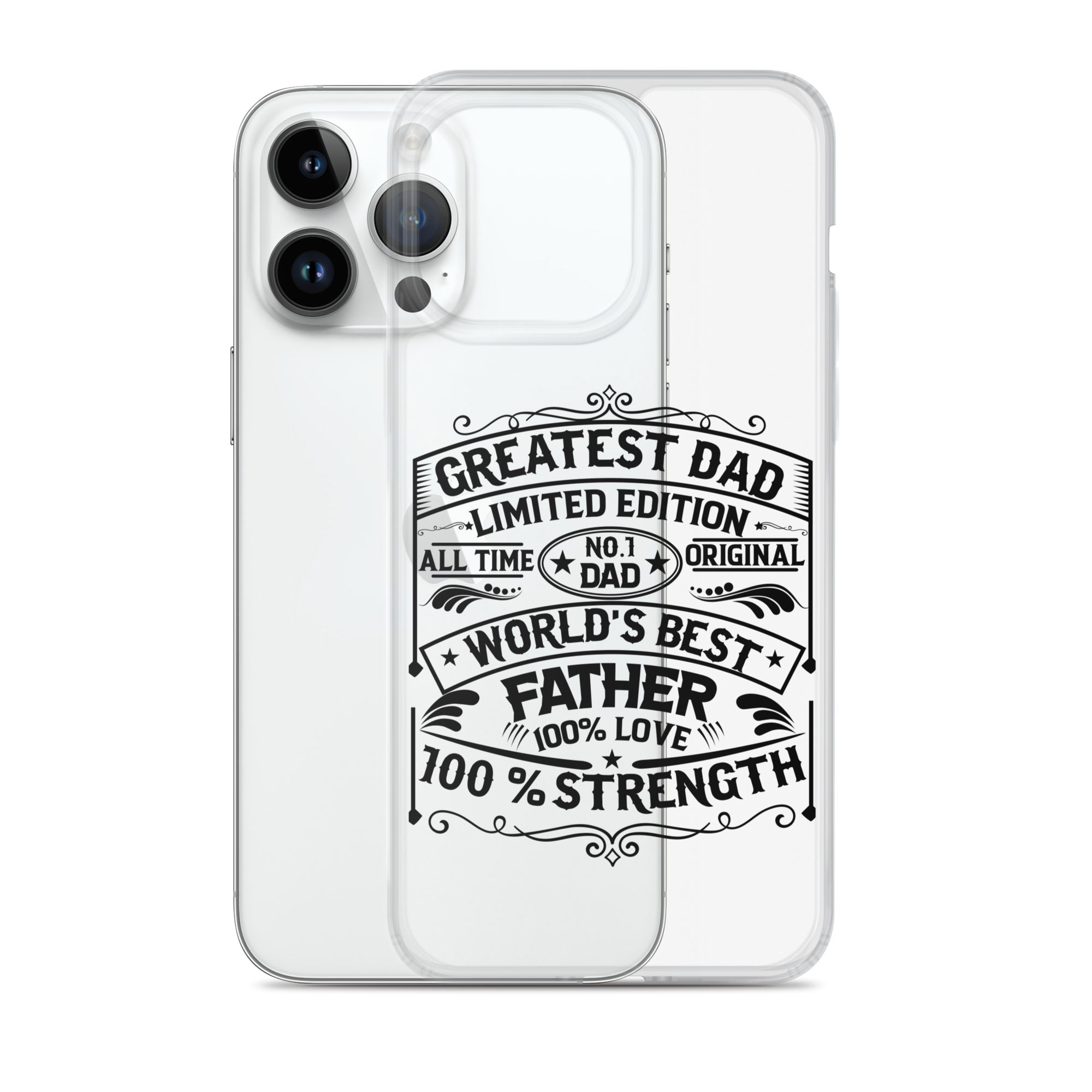 Greatest Dad Limited Edition All Time Clear Case for iPhone®