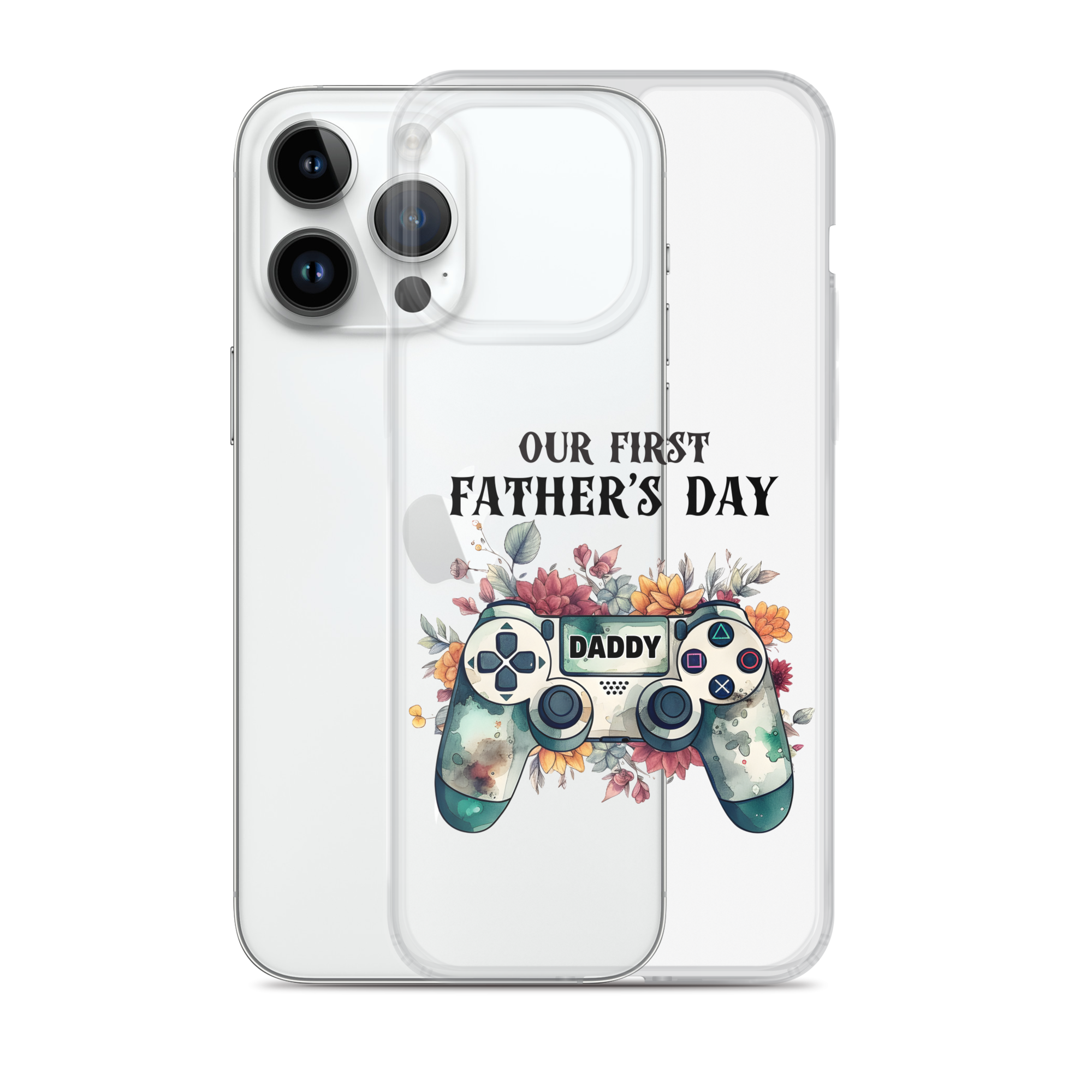 Our First Father's day Clear Case for iPhone®