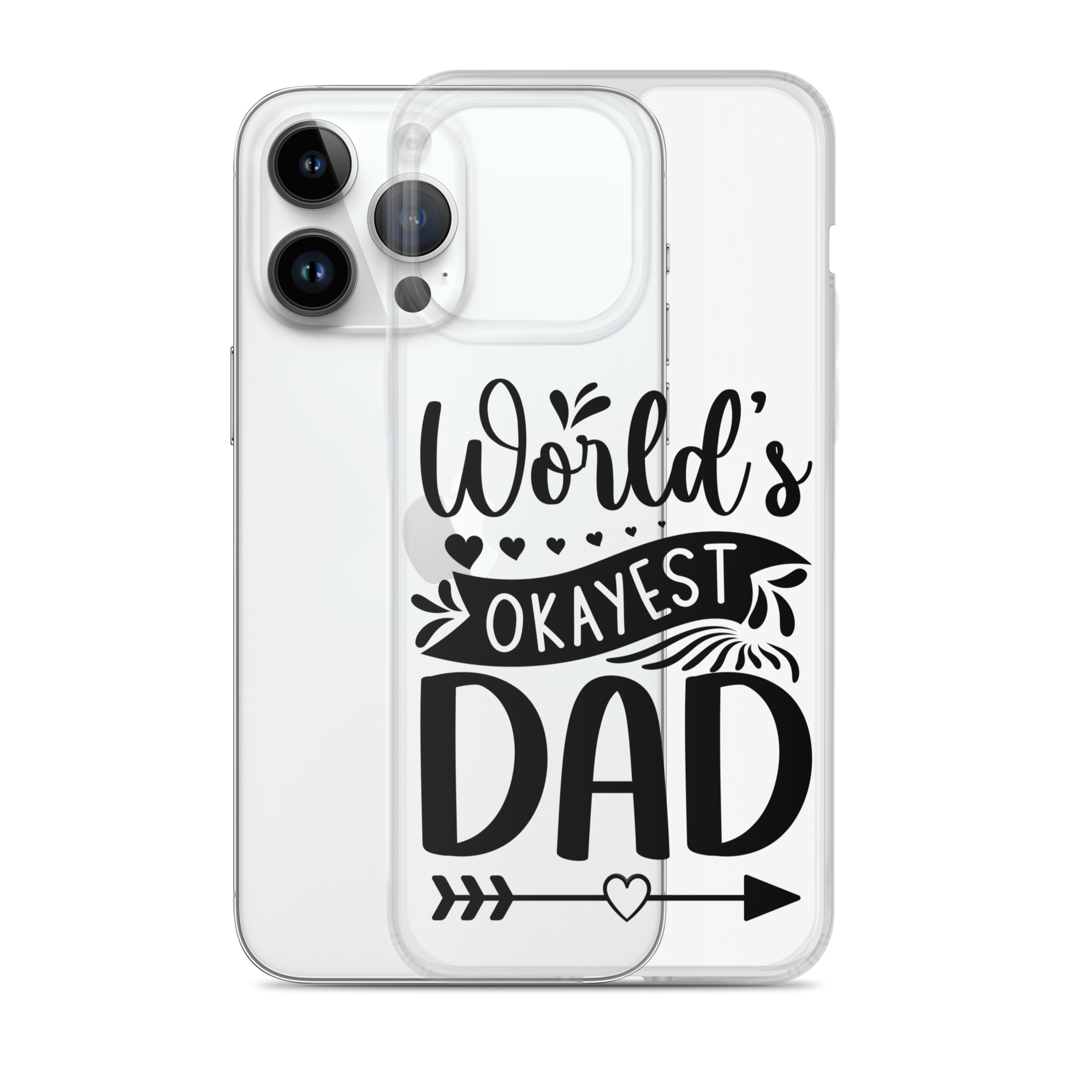 Original And The Best Daddy Establish 2024 Clear Case for iPhone®