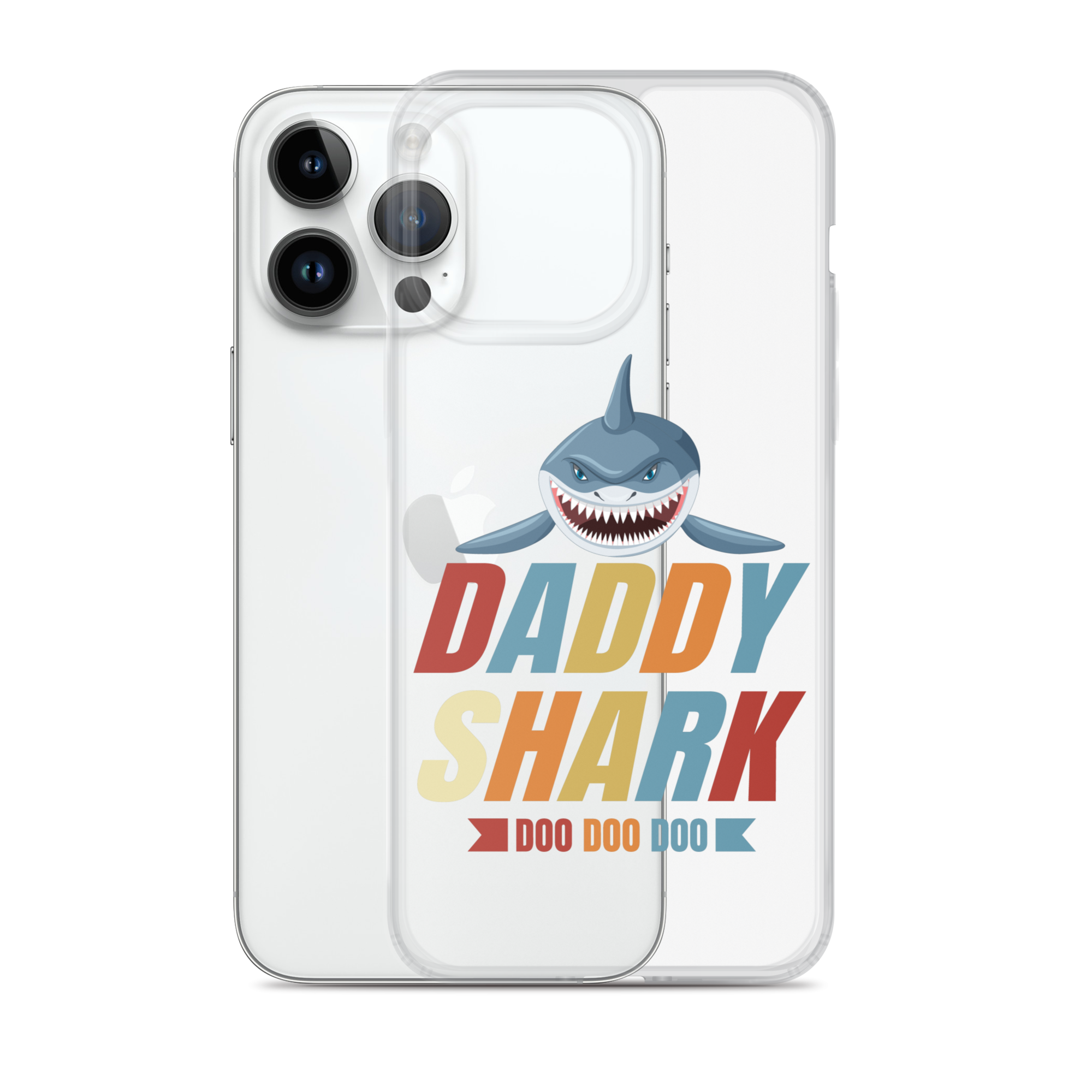 Daddy Shark Doo Doo Doo Clear Case for iPhone®