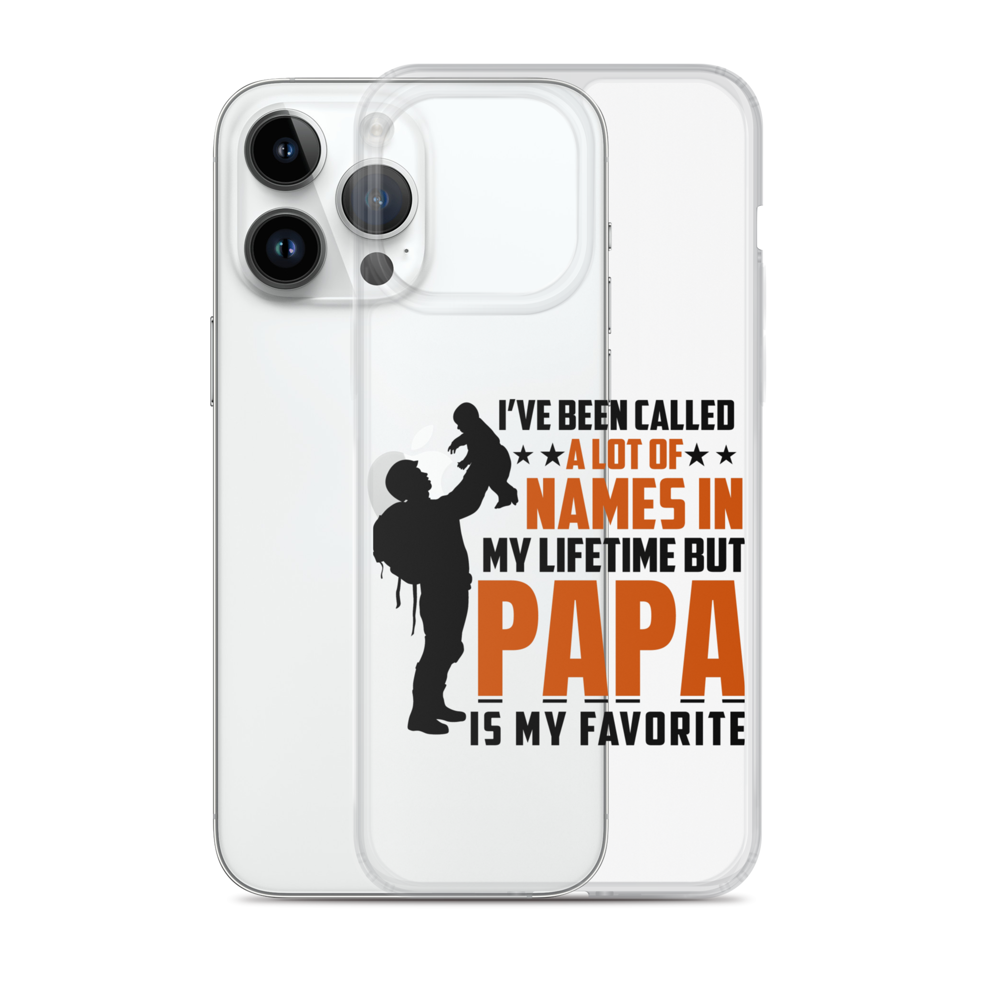 I've Been Called A Lot Of Names In My Lifetime But Papa Is My Favorite Clear Case for iPhone®