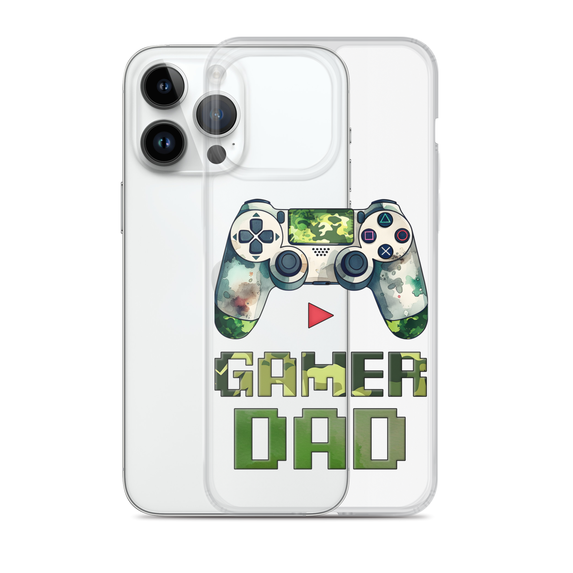 Gamer Dad Clear Case for iPhone®