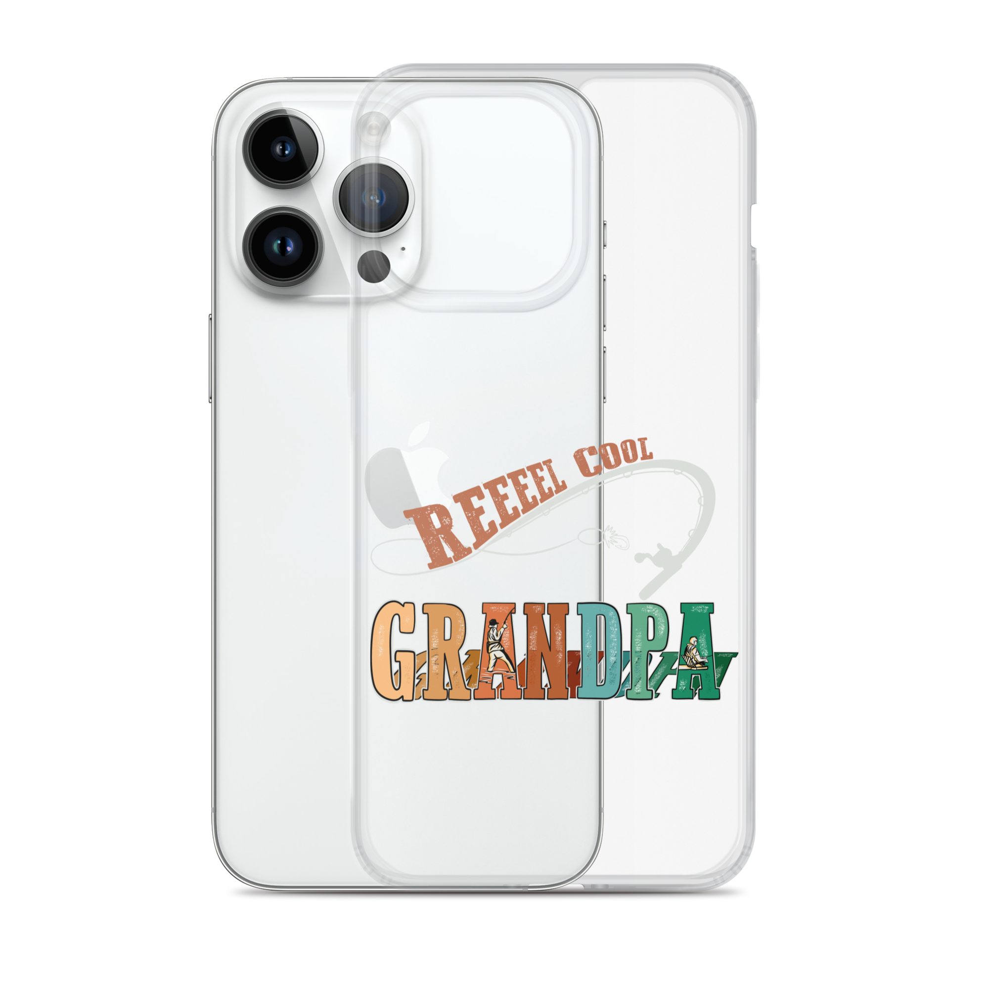 Reel Cool Grandpa Clear Case for iPhone®